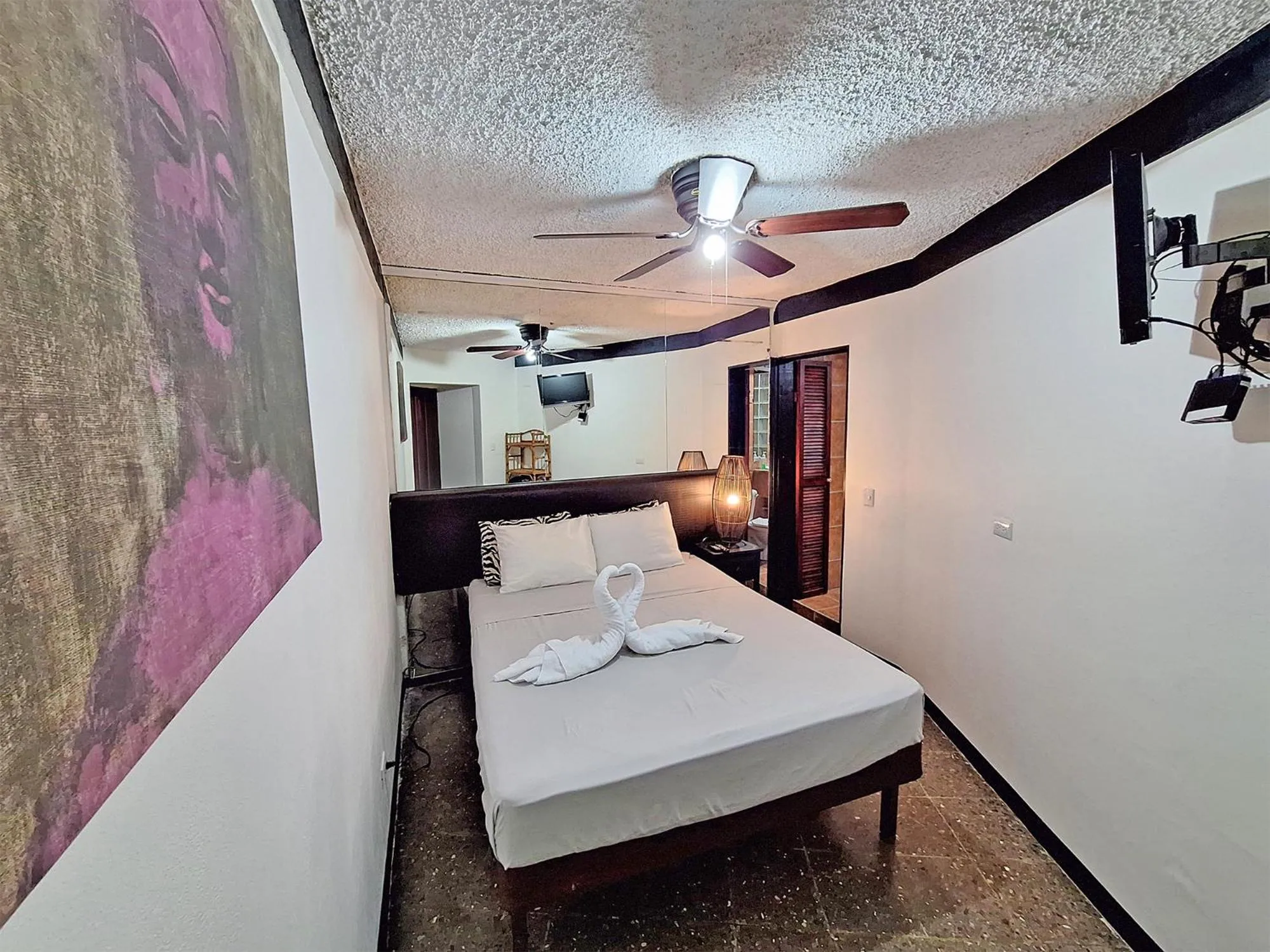 Bed in Colours Oasis Resort ADULT ONLY