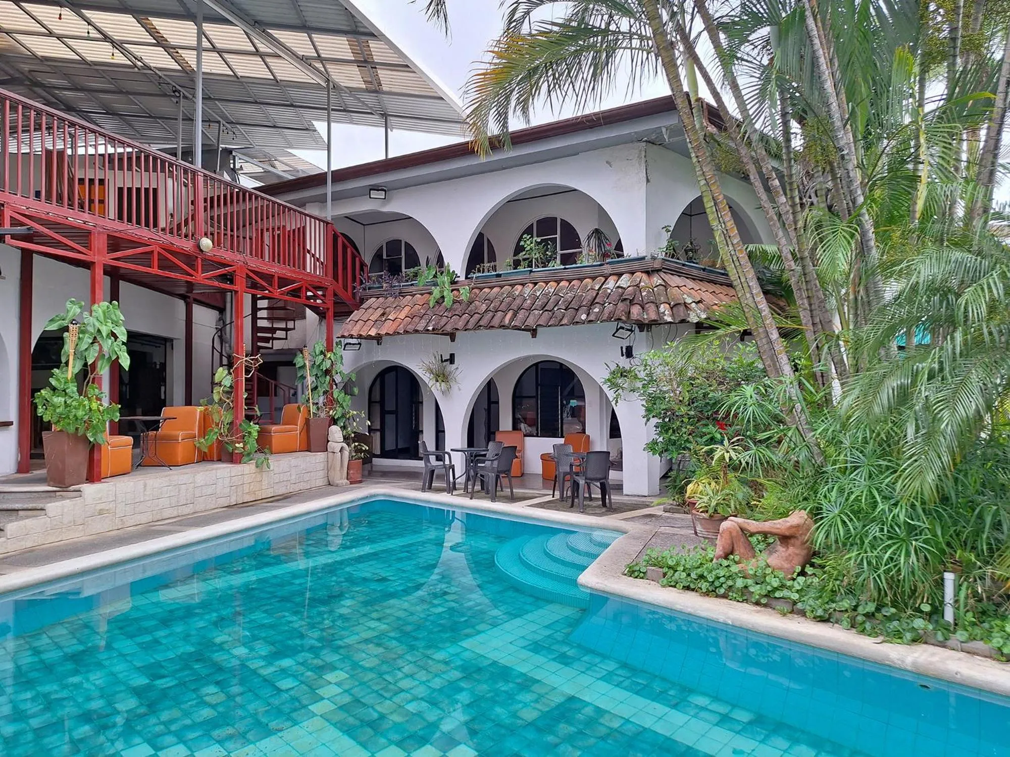 Patio in Colours Oasis Resort ADULT ONLY