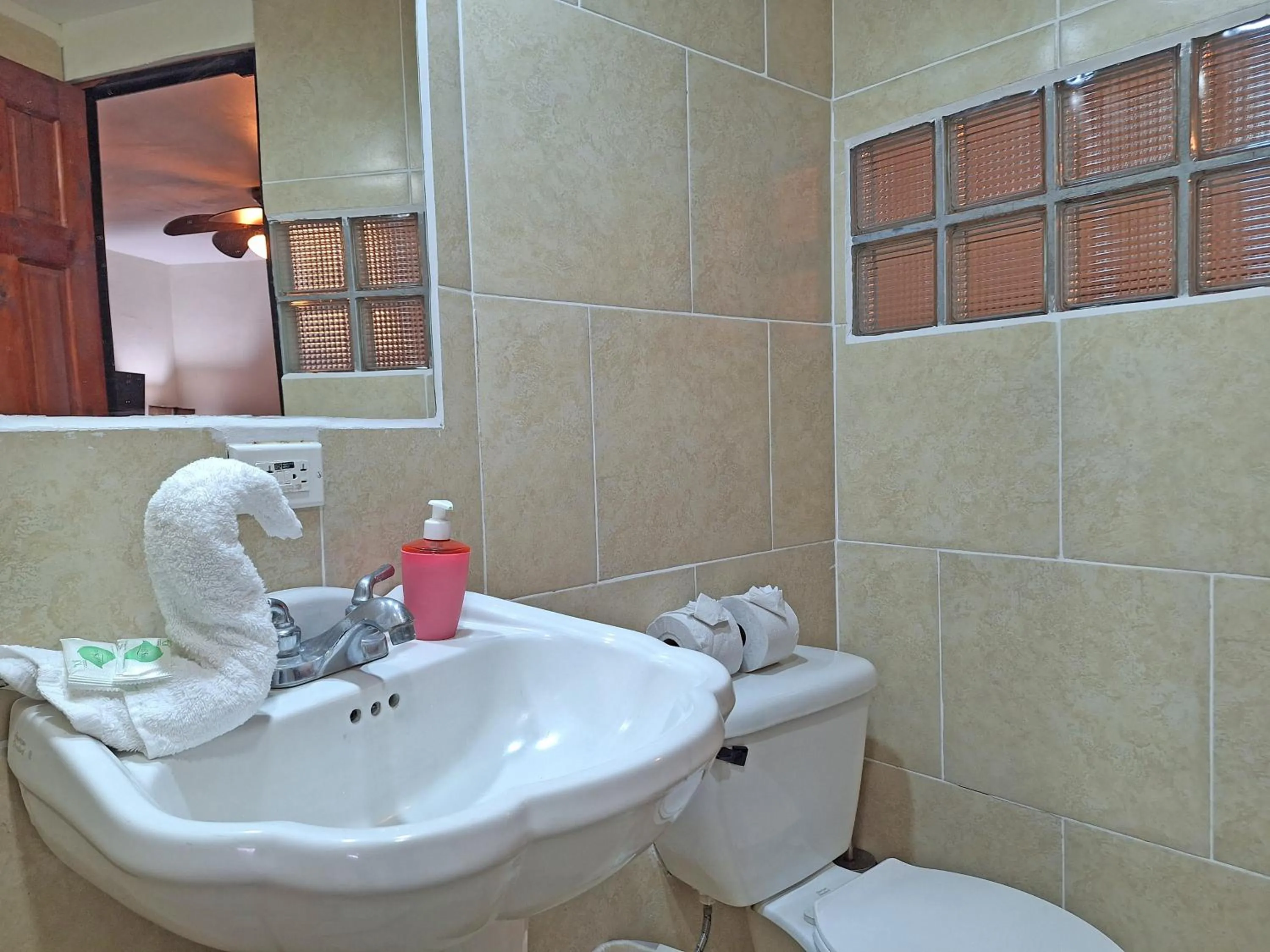 Bathroom in Colours Oasis Resort ADULT ONLY