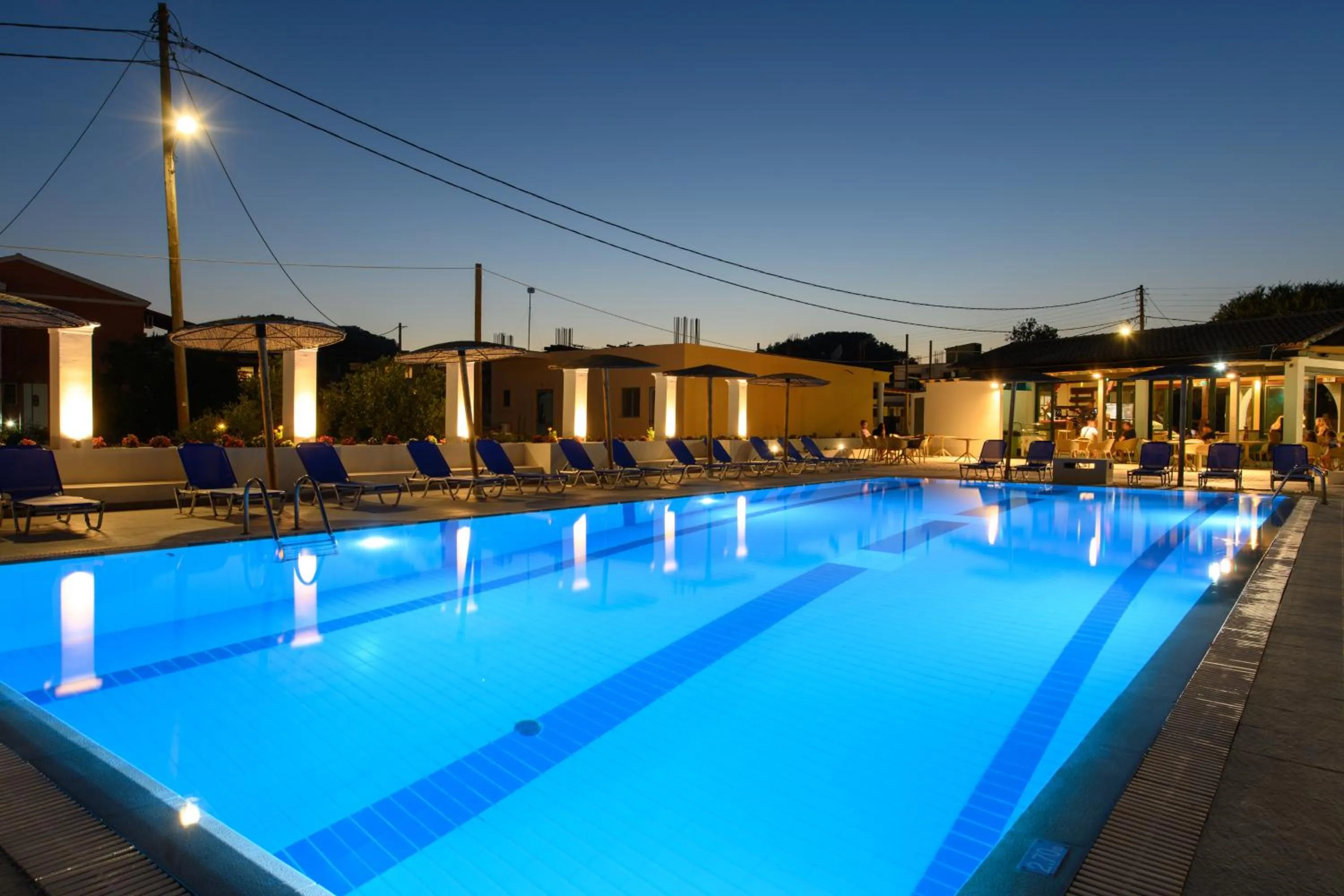 Swimming pool in Corfu SunGate Hotel