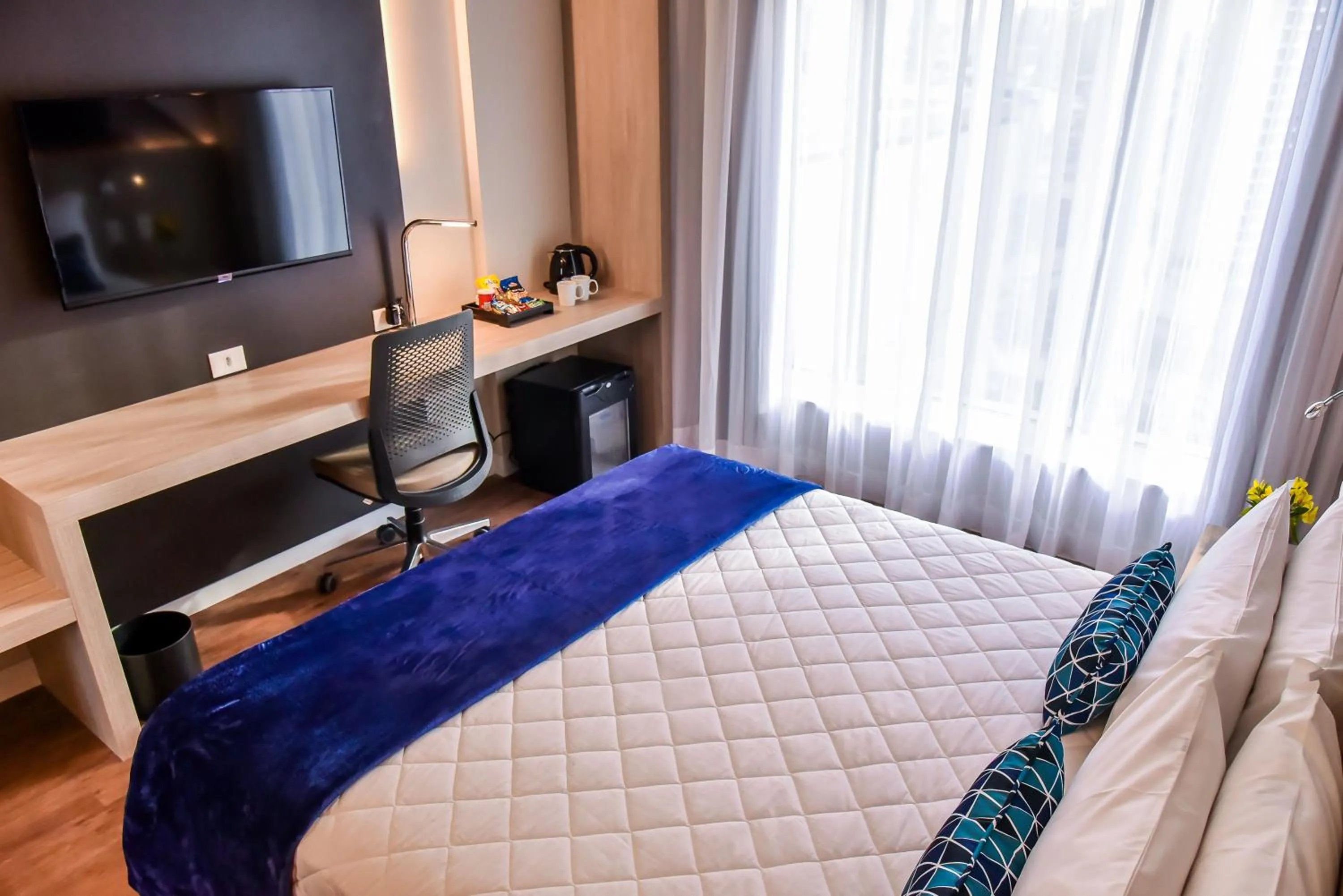 TV and multimedia, Bed in Rio Hotel by Bourbon Sao Paulo