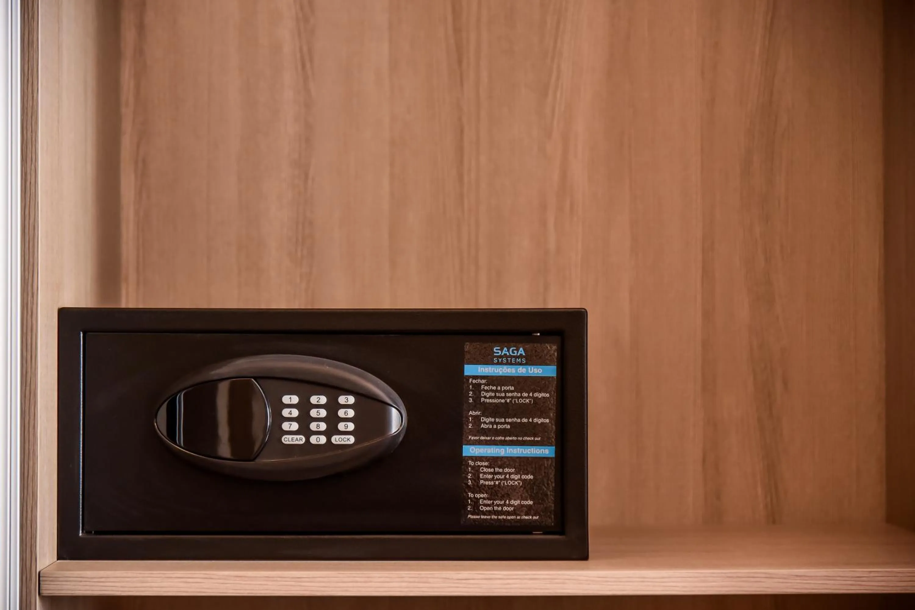 safe in Rio Hotel by Bourbon Sao Paulo