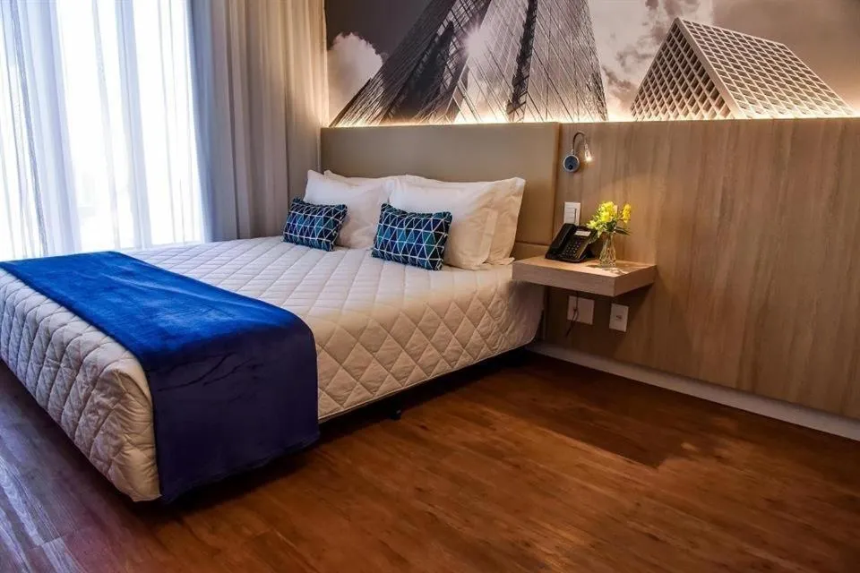 Bedroom, Bed in Rio Hotel by Bourbon Sao Paulo