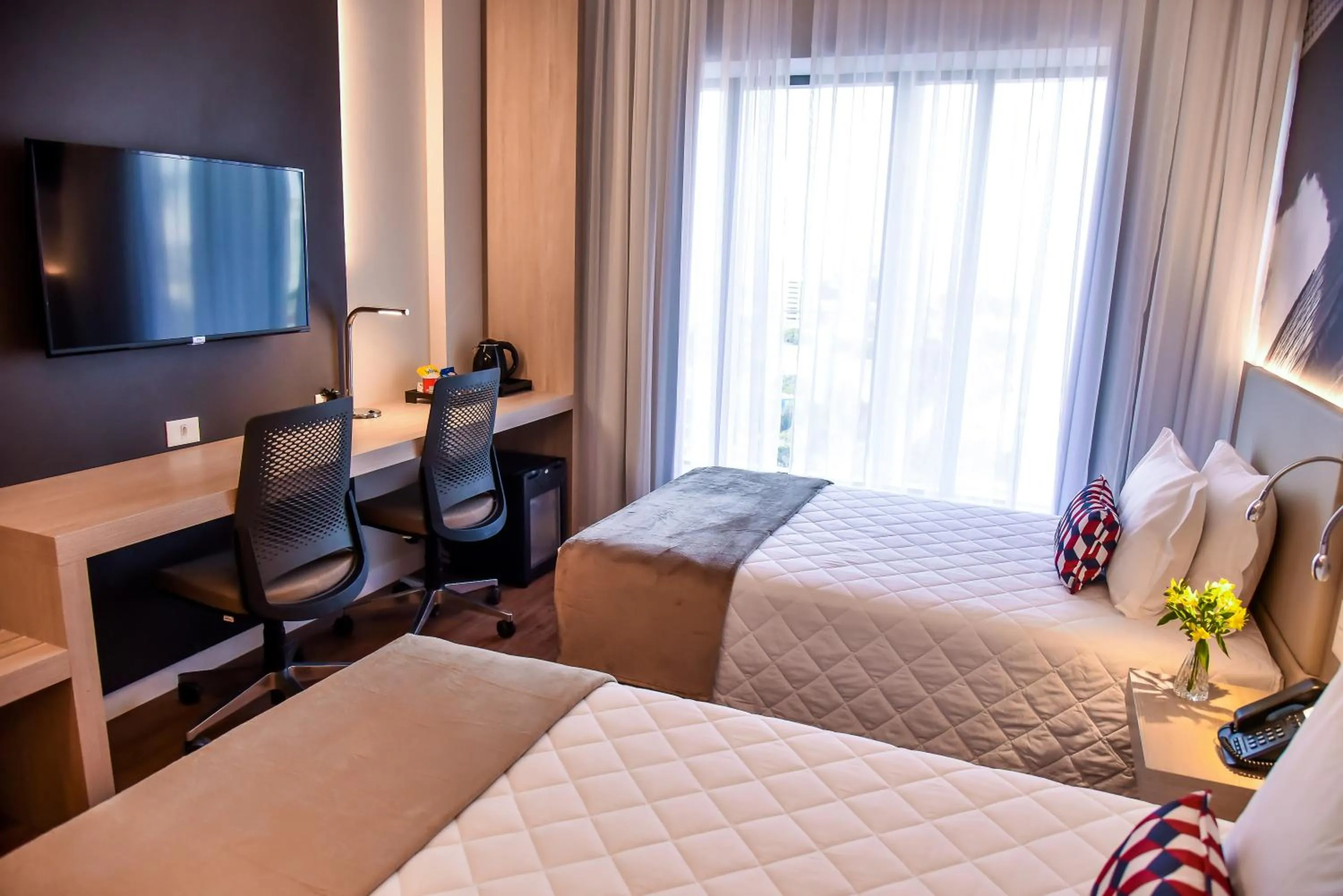 TV and multimedia, Bed in Rio Hotel by Bourbon Sao Paulo