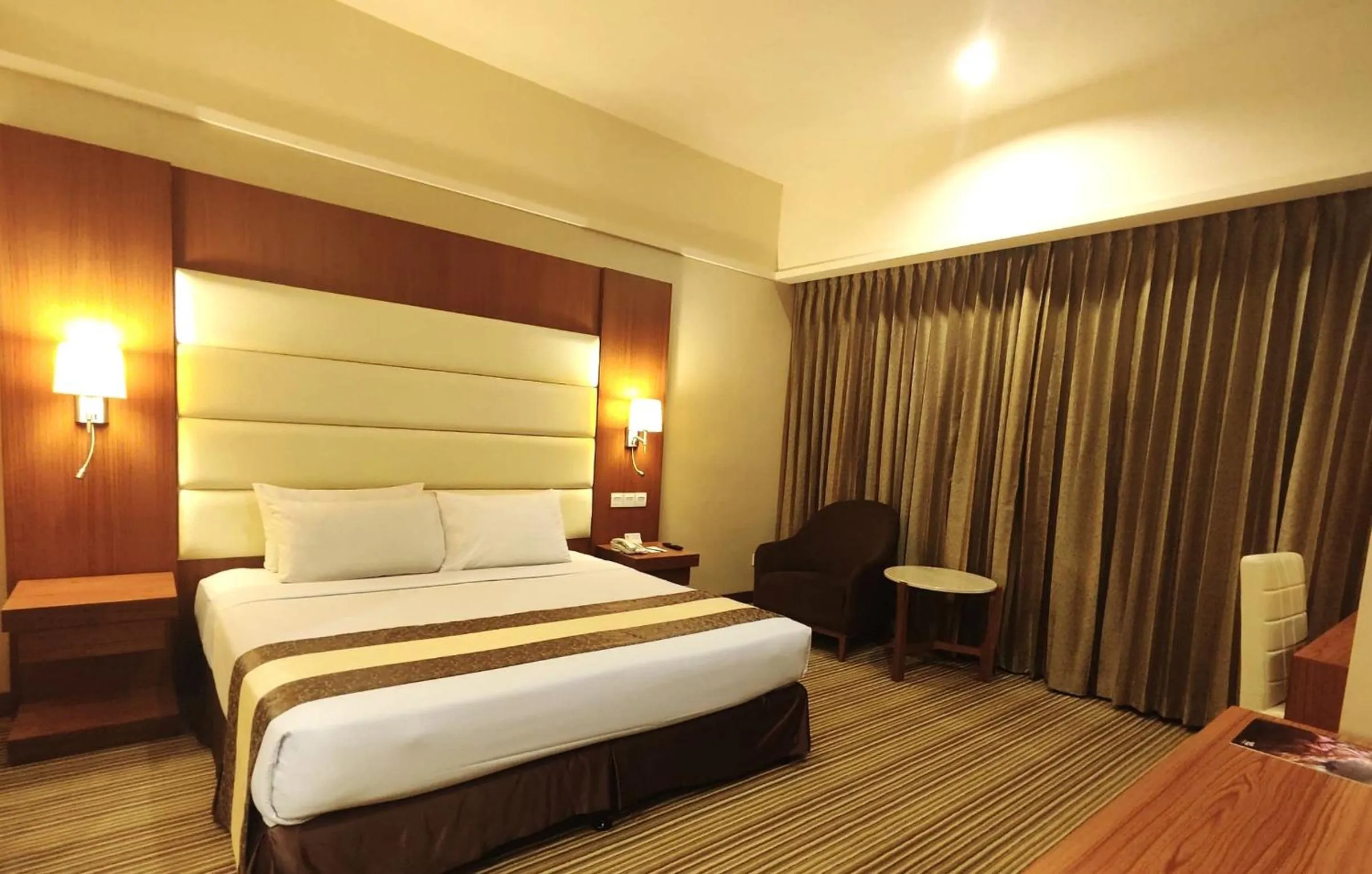 Bed in Pearl View Hotel Prai, Penang