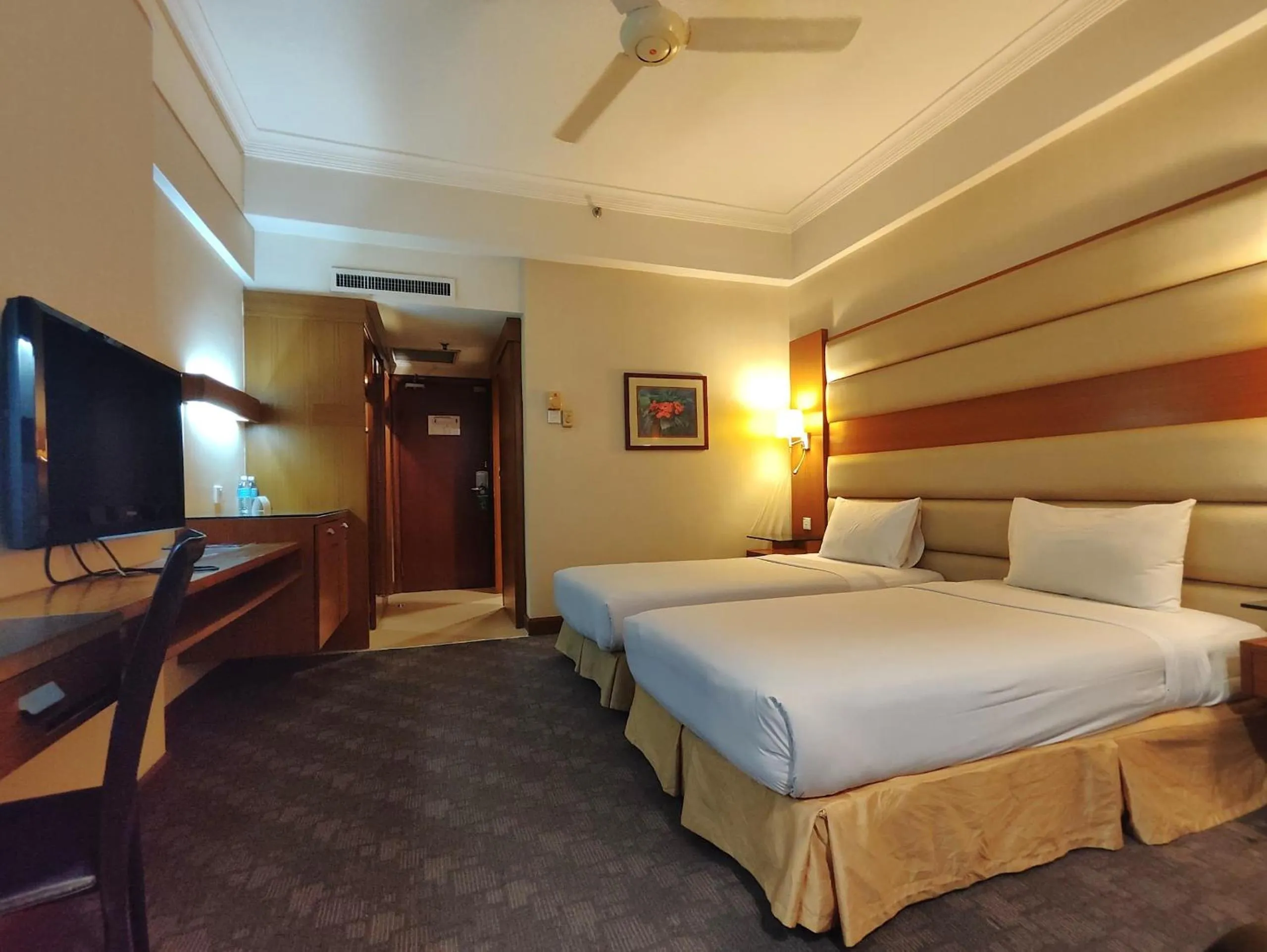 Bed in Pearl View Hotel Prai, Penang