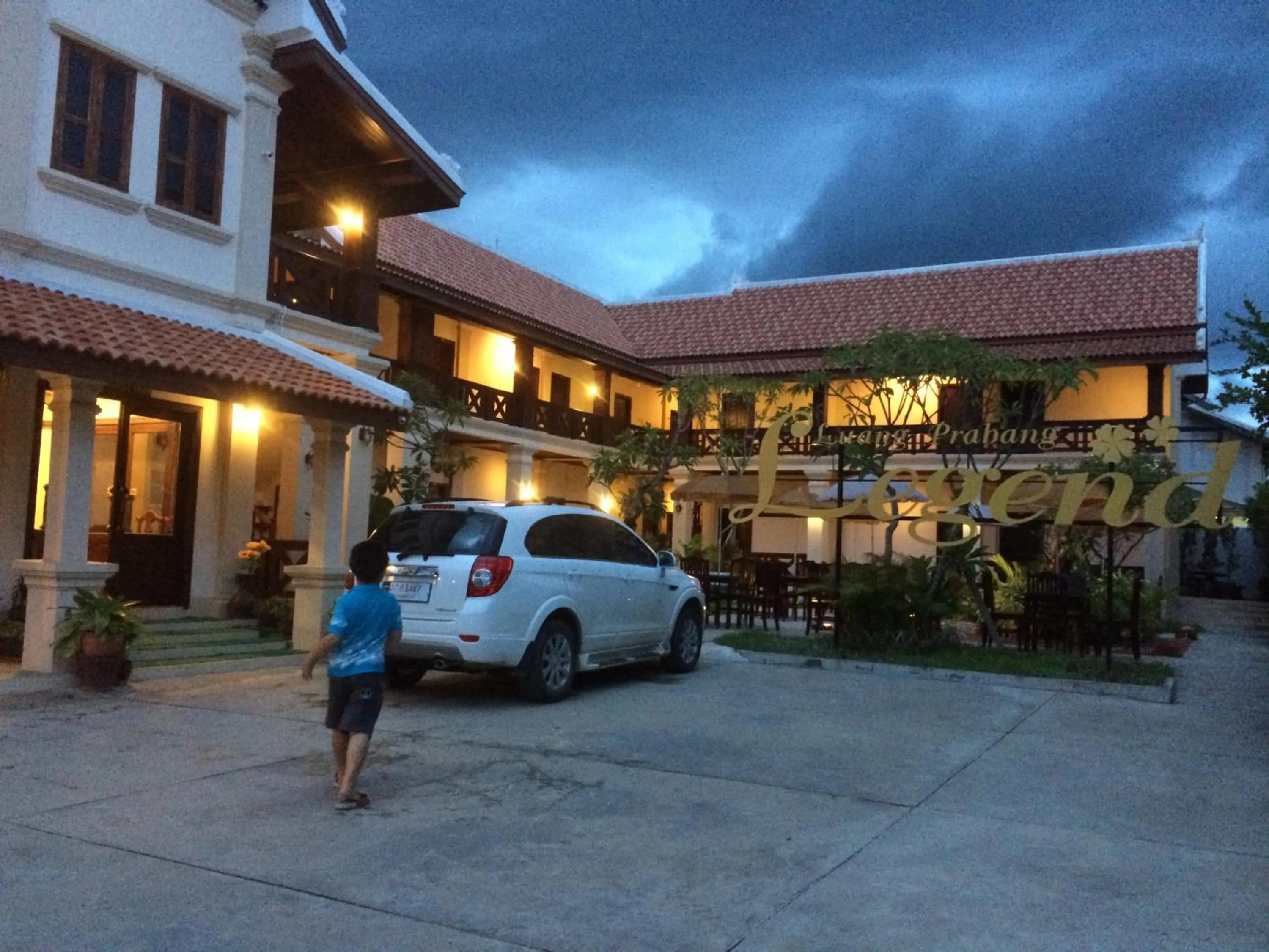 Facade/entrance in Luang Prabang Legend Hotel