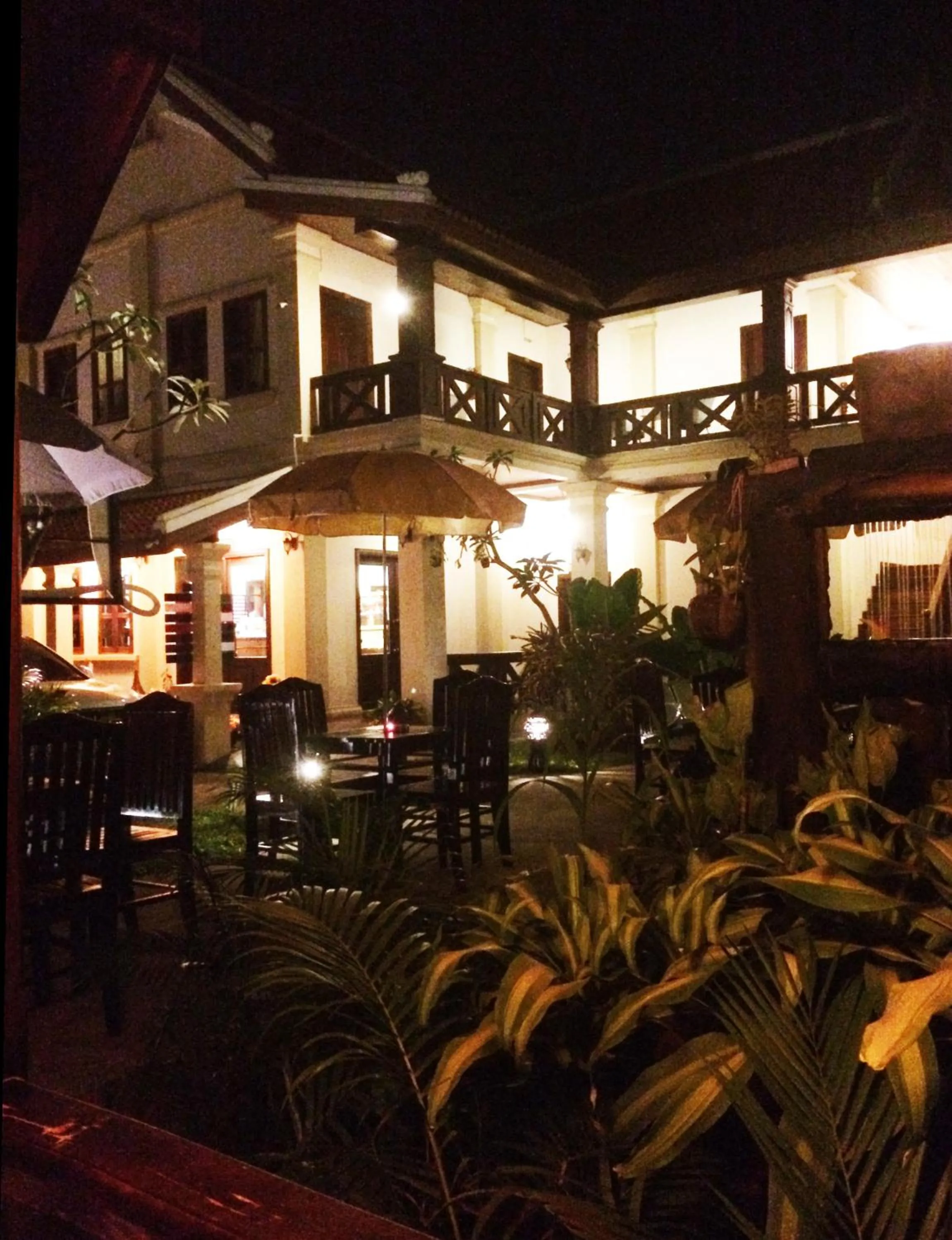 Garden in Luang Prabang Legend Hotel