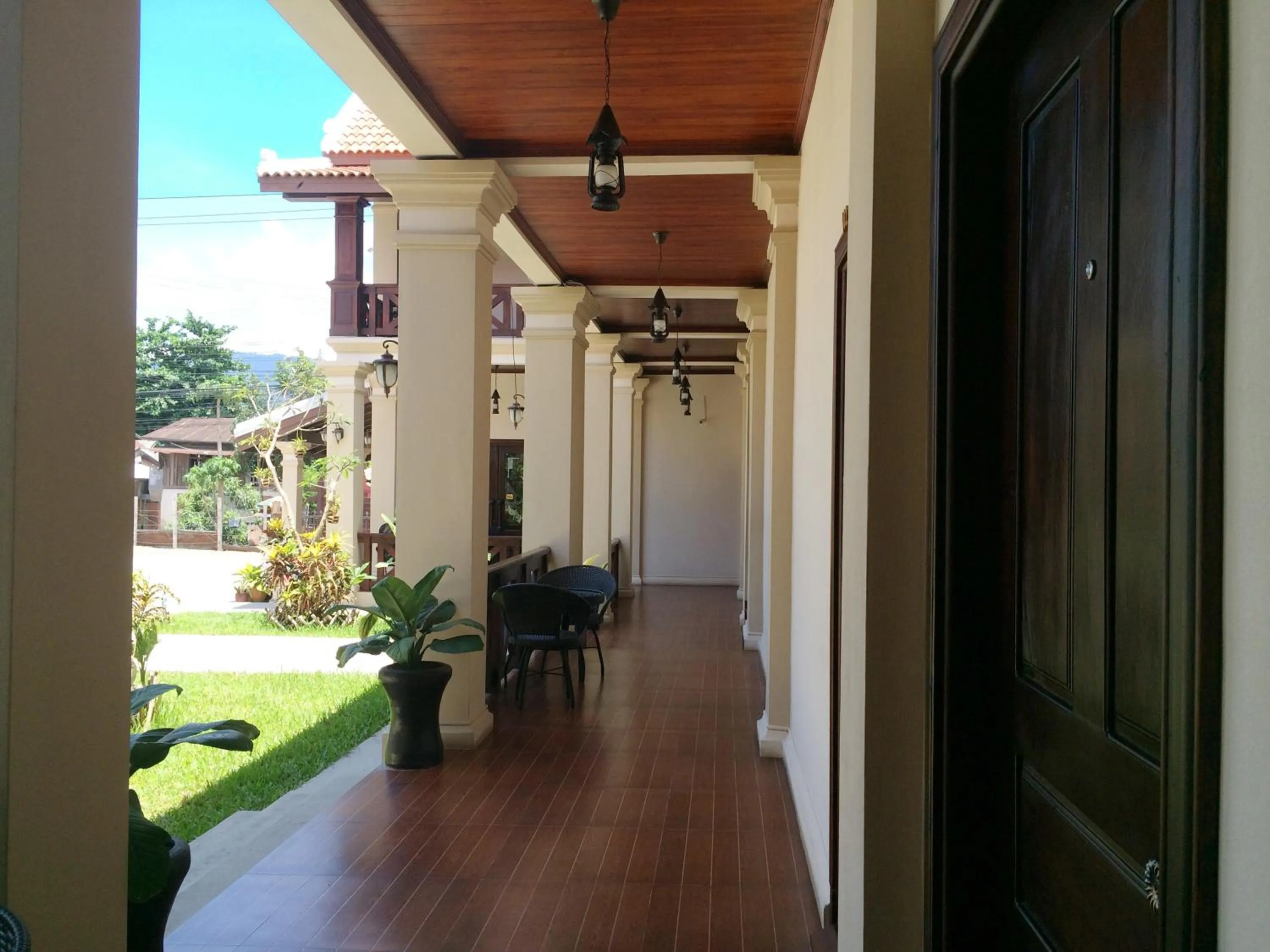 Decorative detail in Luang Prabang Legend Hotel