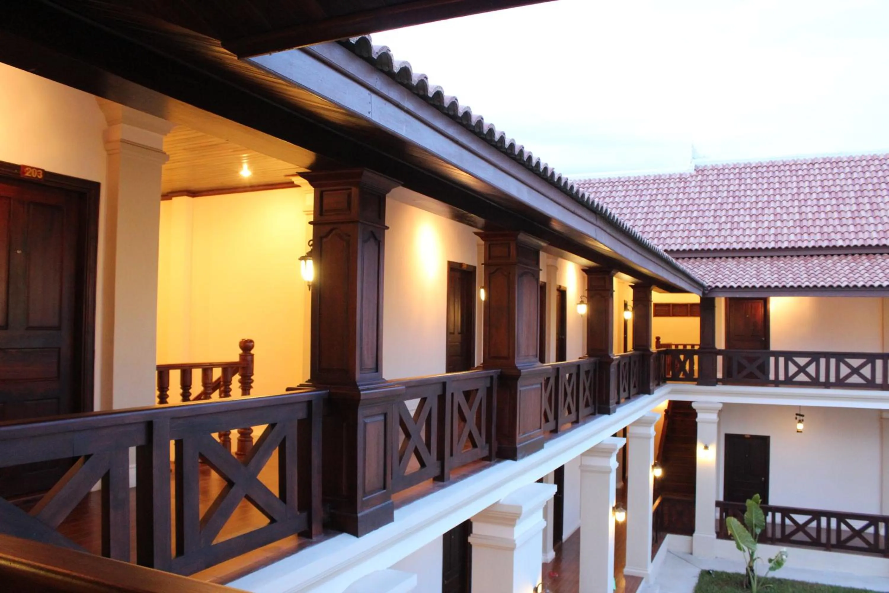 Decorative detail in Luang Prabang Legend Hotel
