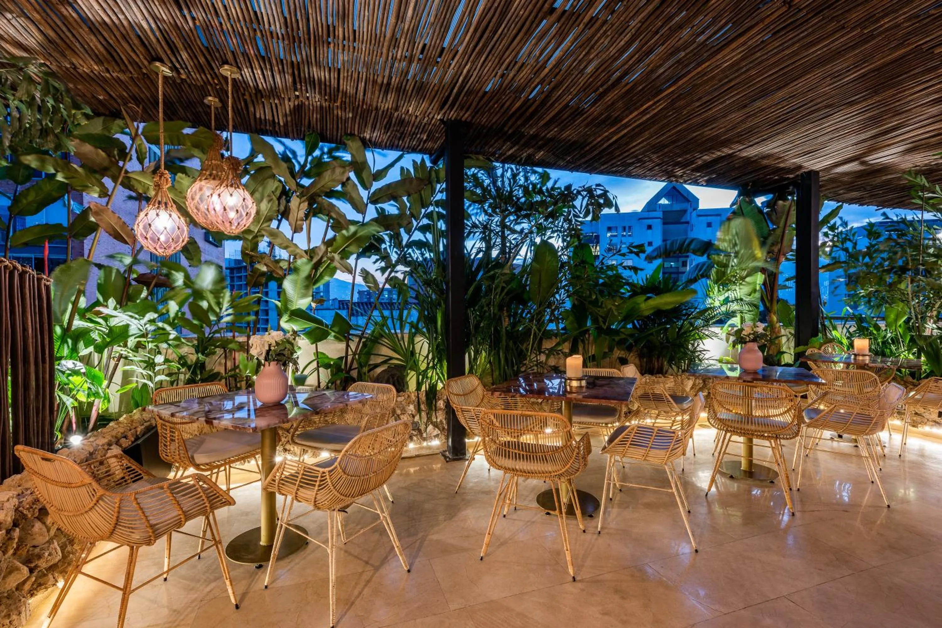 Lounge or bar in Elcielo Hotel Luxury Medellin