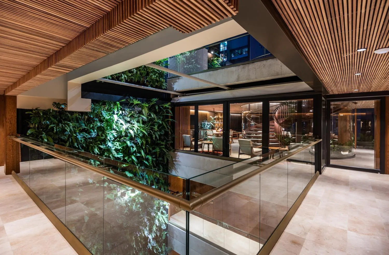 Lobby or reception in Elcielo Hotel Luxury Medellin