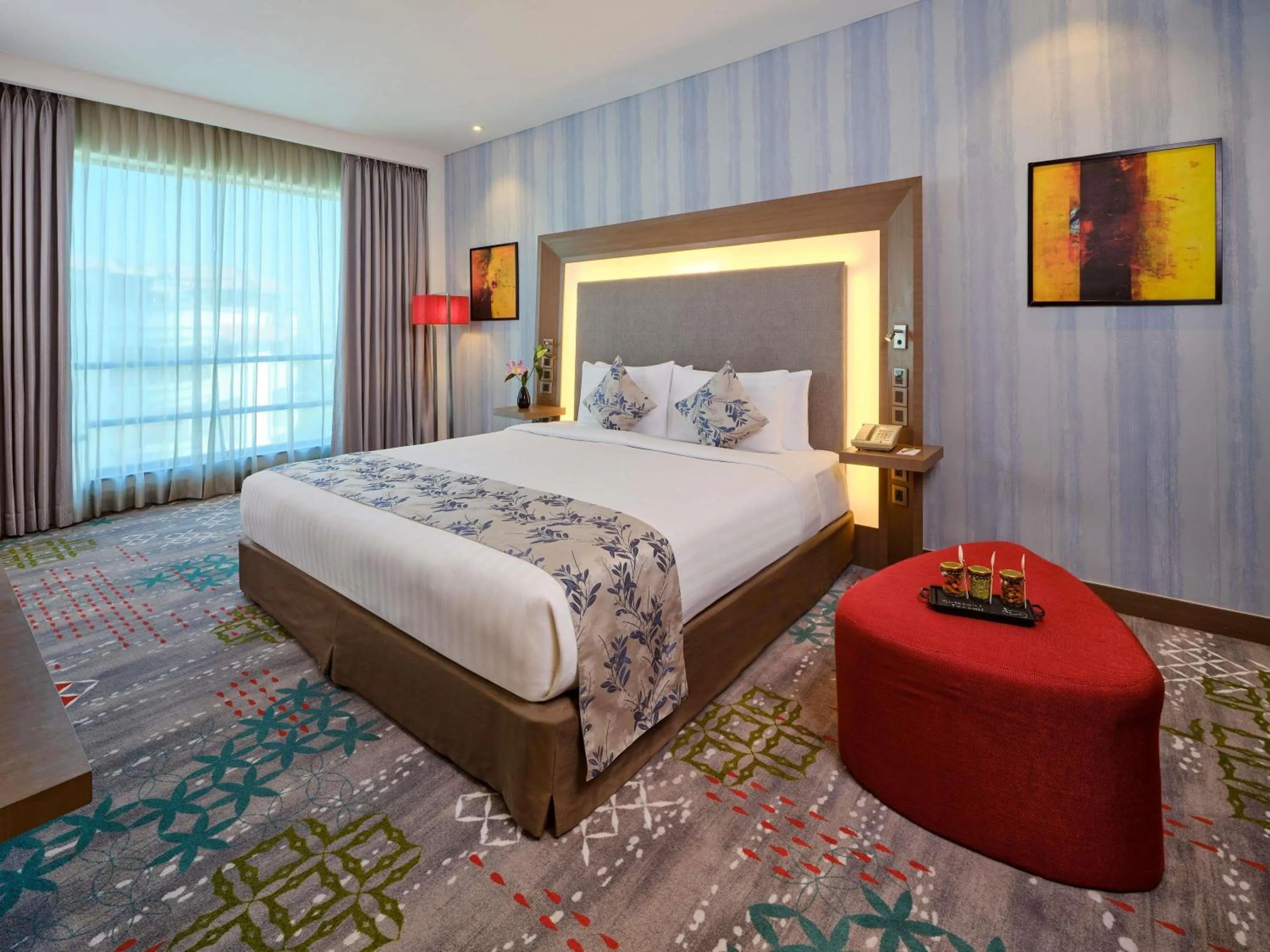 Bedroom, Bed in Novotel Ahmedabad