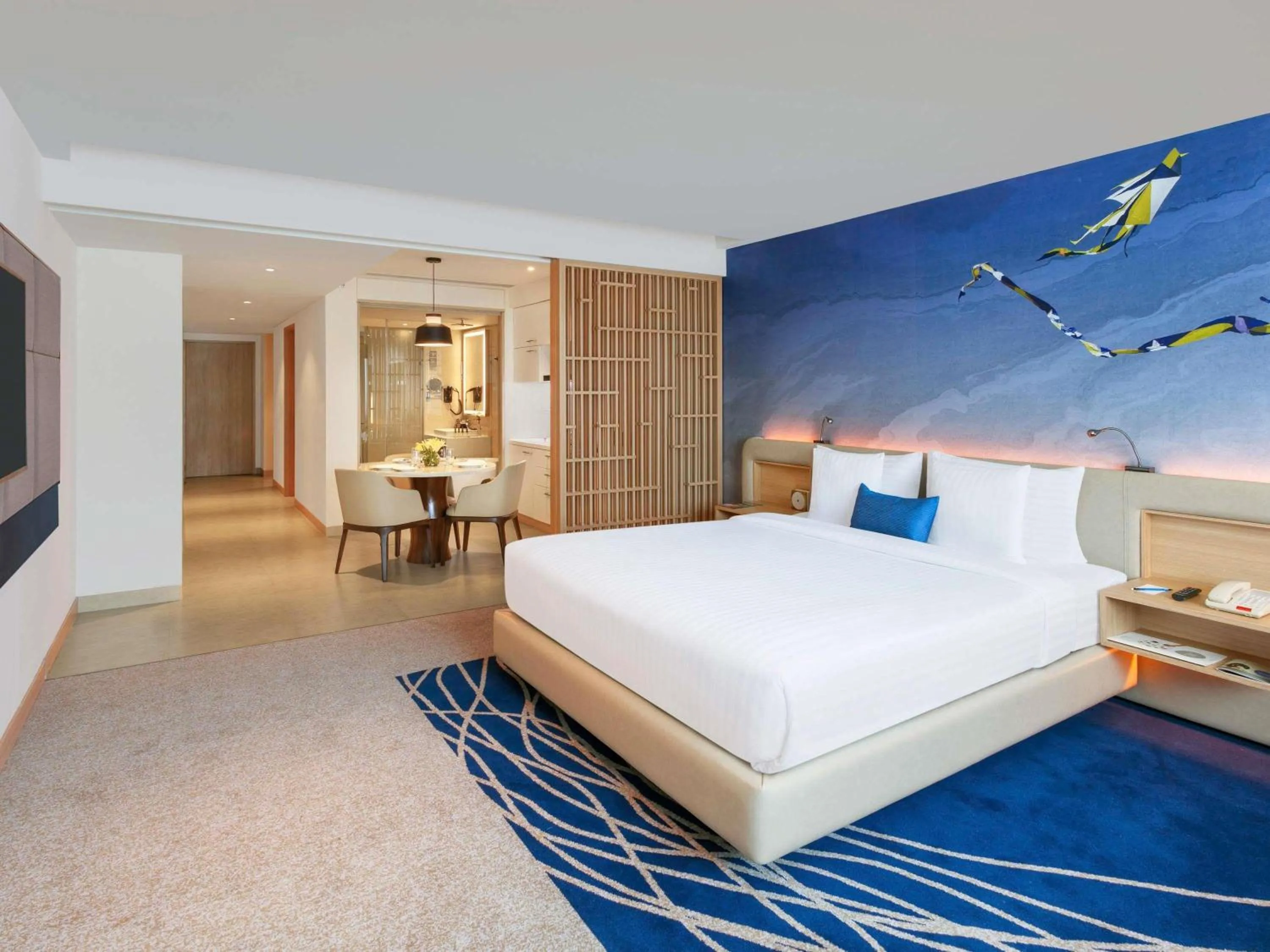 Bedroom, Bed in Novotel Ahmedabad