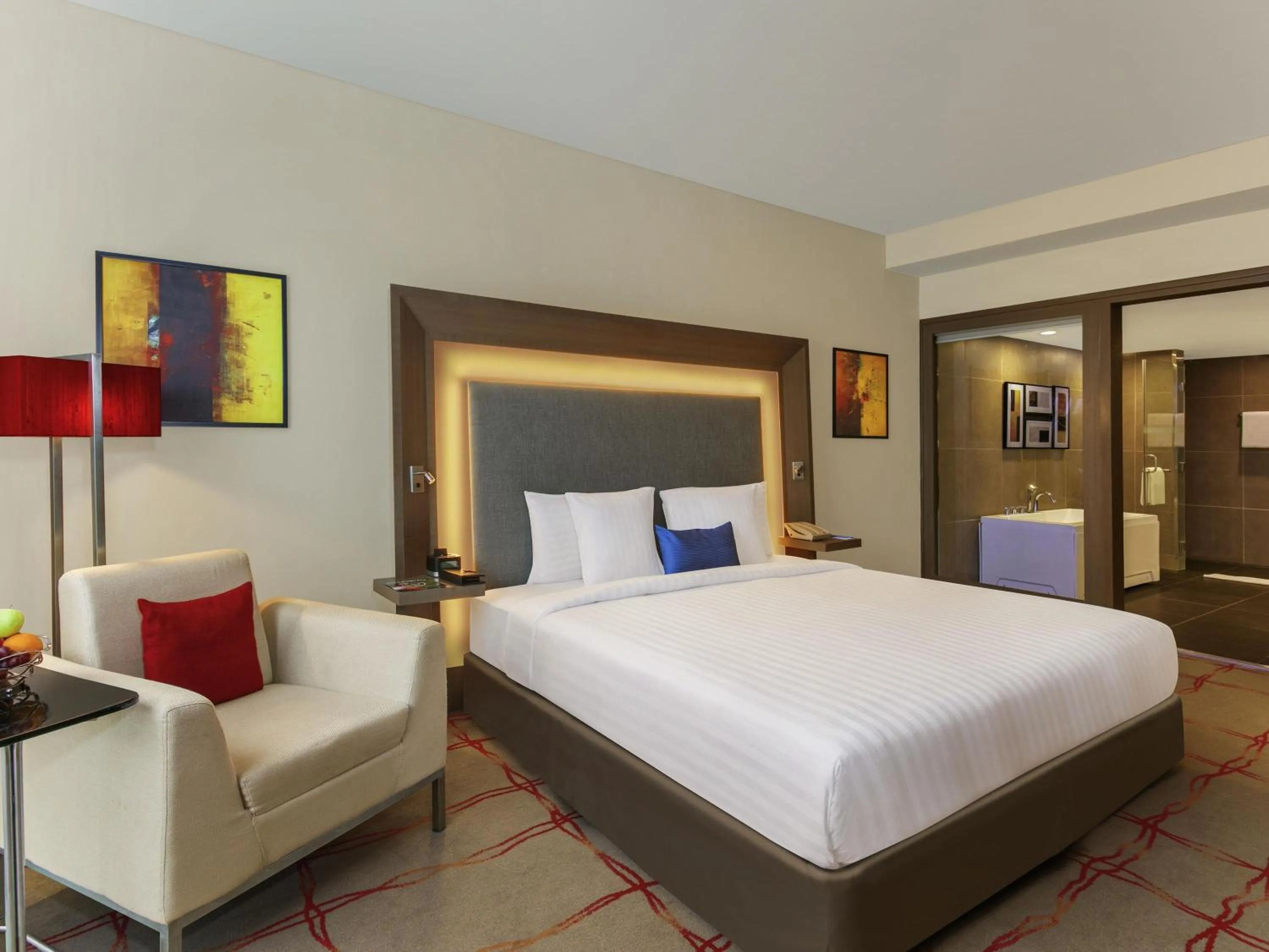 Bedroom, Bed in Novotel Ahmedabad