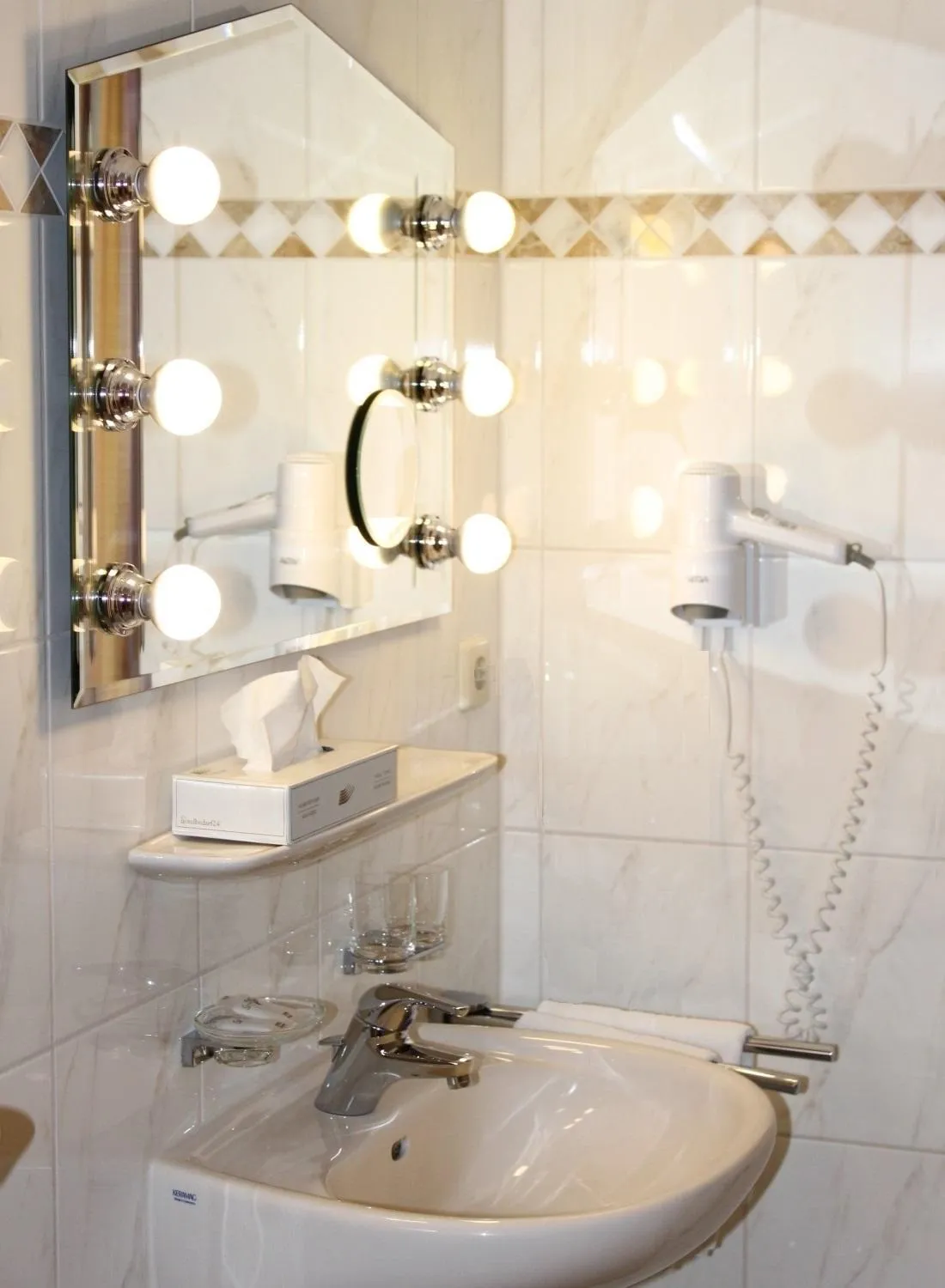 Bathroom in Hotel Garni Eden