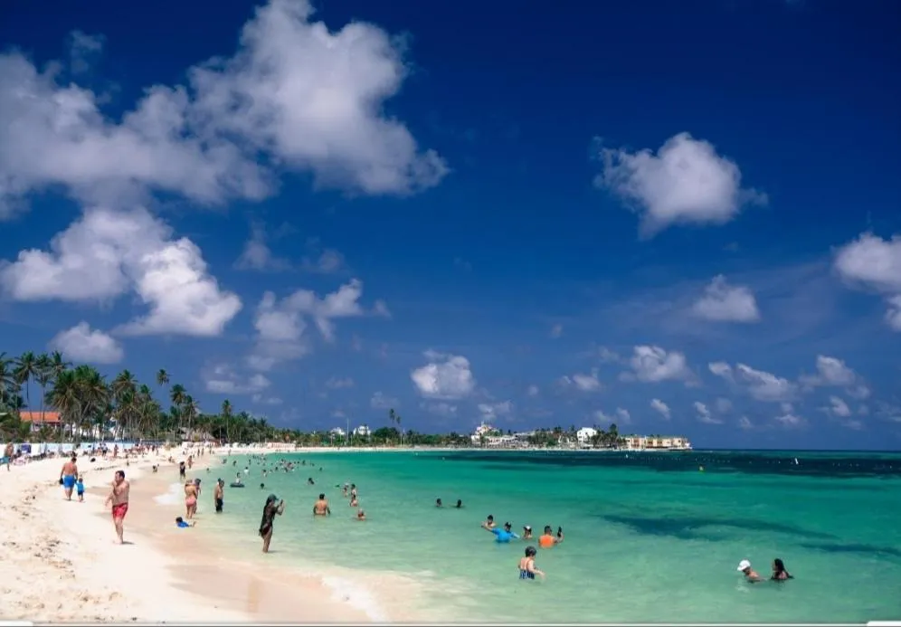 Beach in Alojamiento Santa Julia