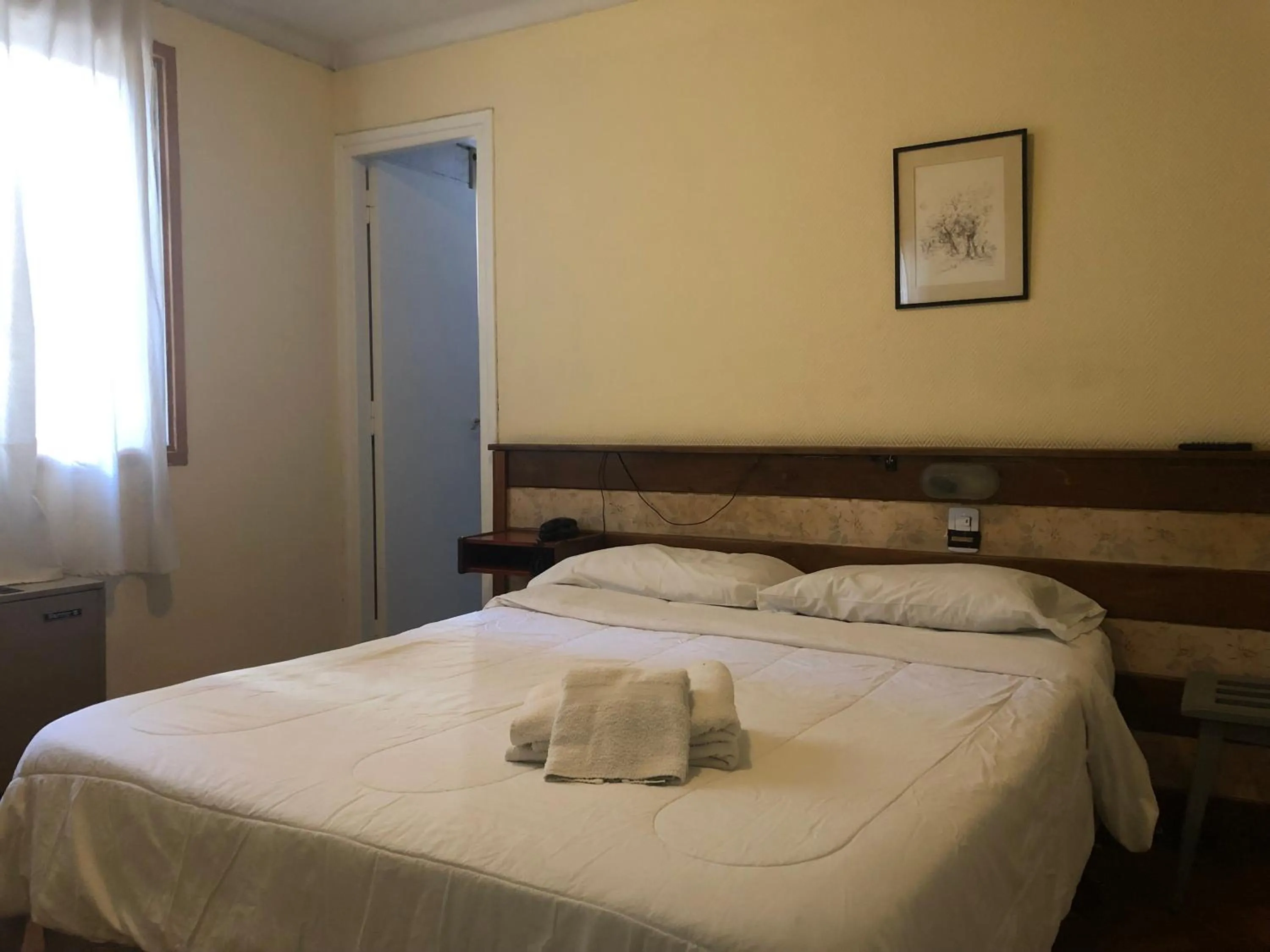 Bed in Palace Hotel Mendoza