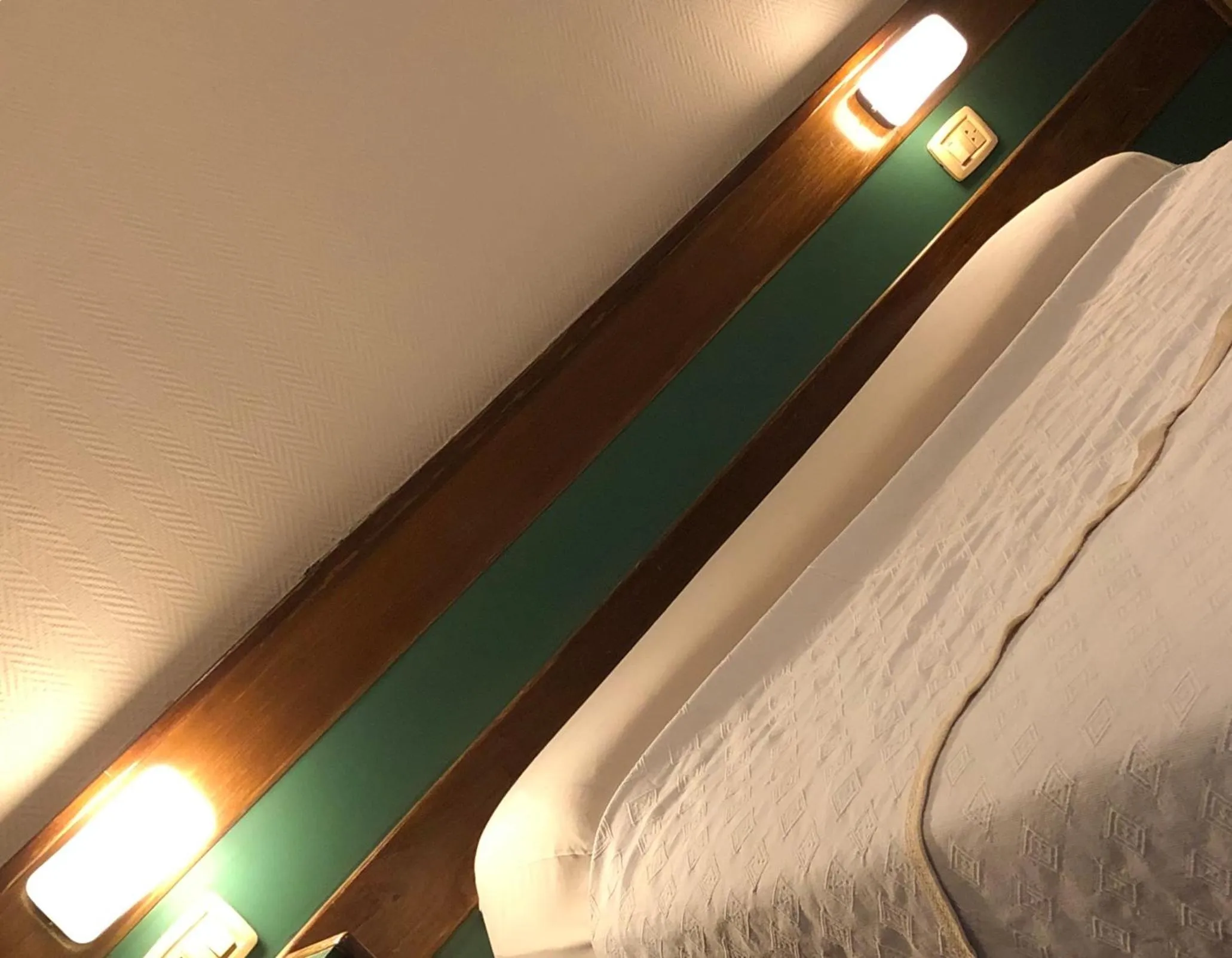 Bed in Palace Hotel Mendoza