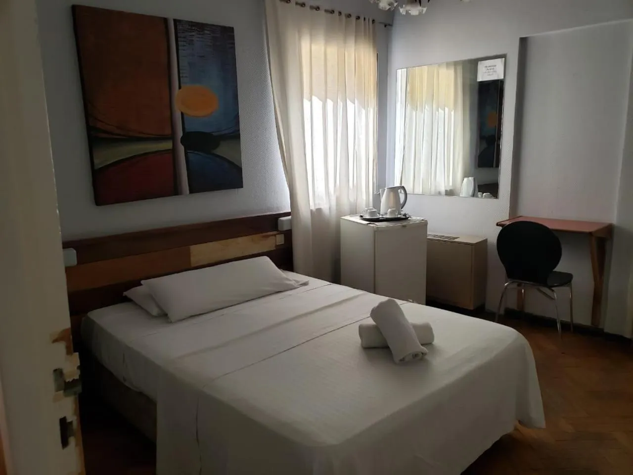 Bed in Palace Hotel Mendoza