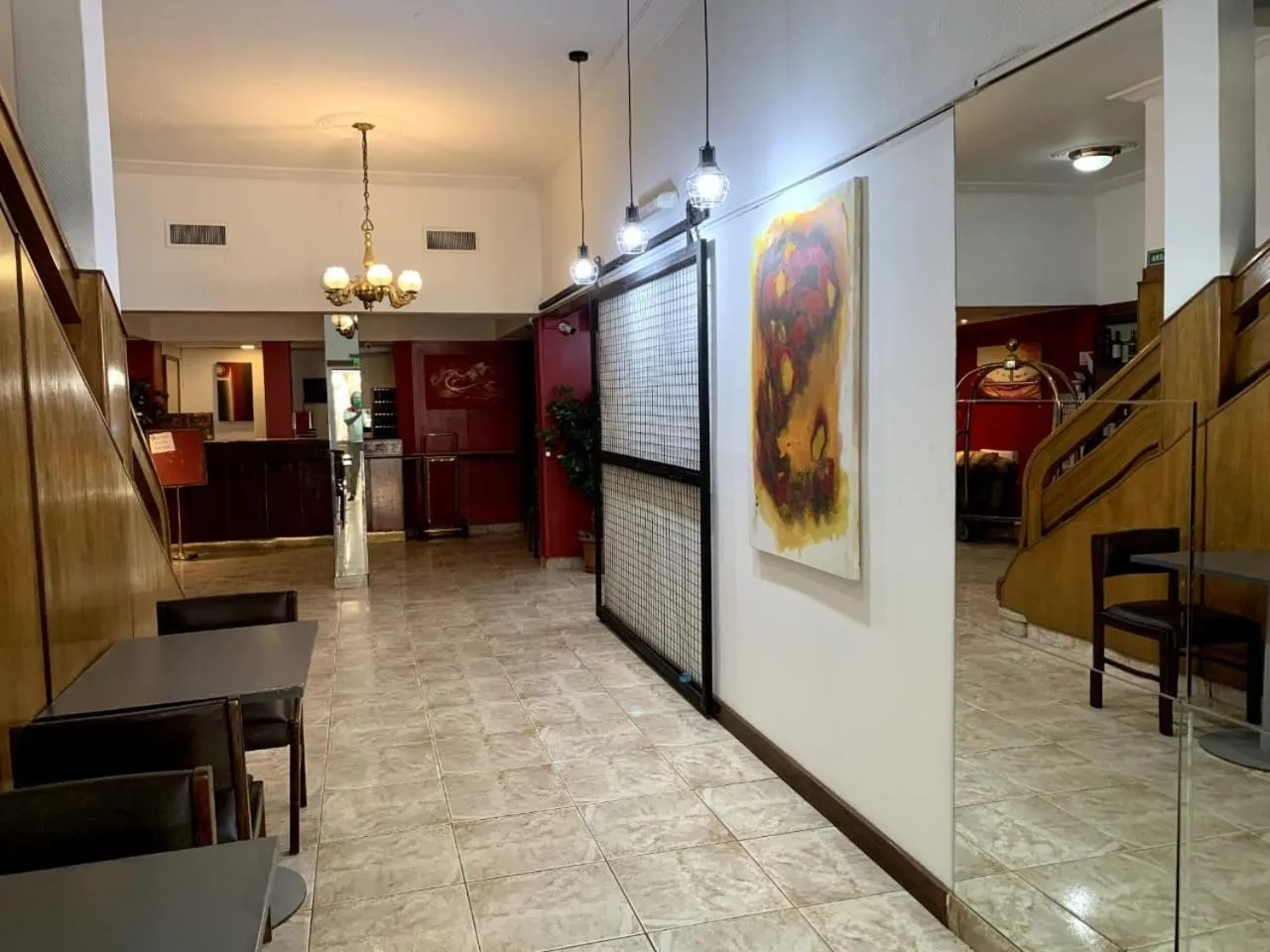 Living room in Palace Hotel Mendoza