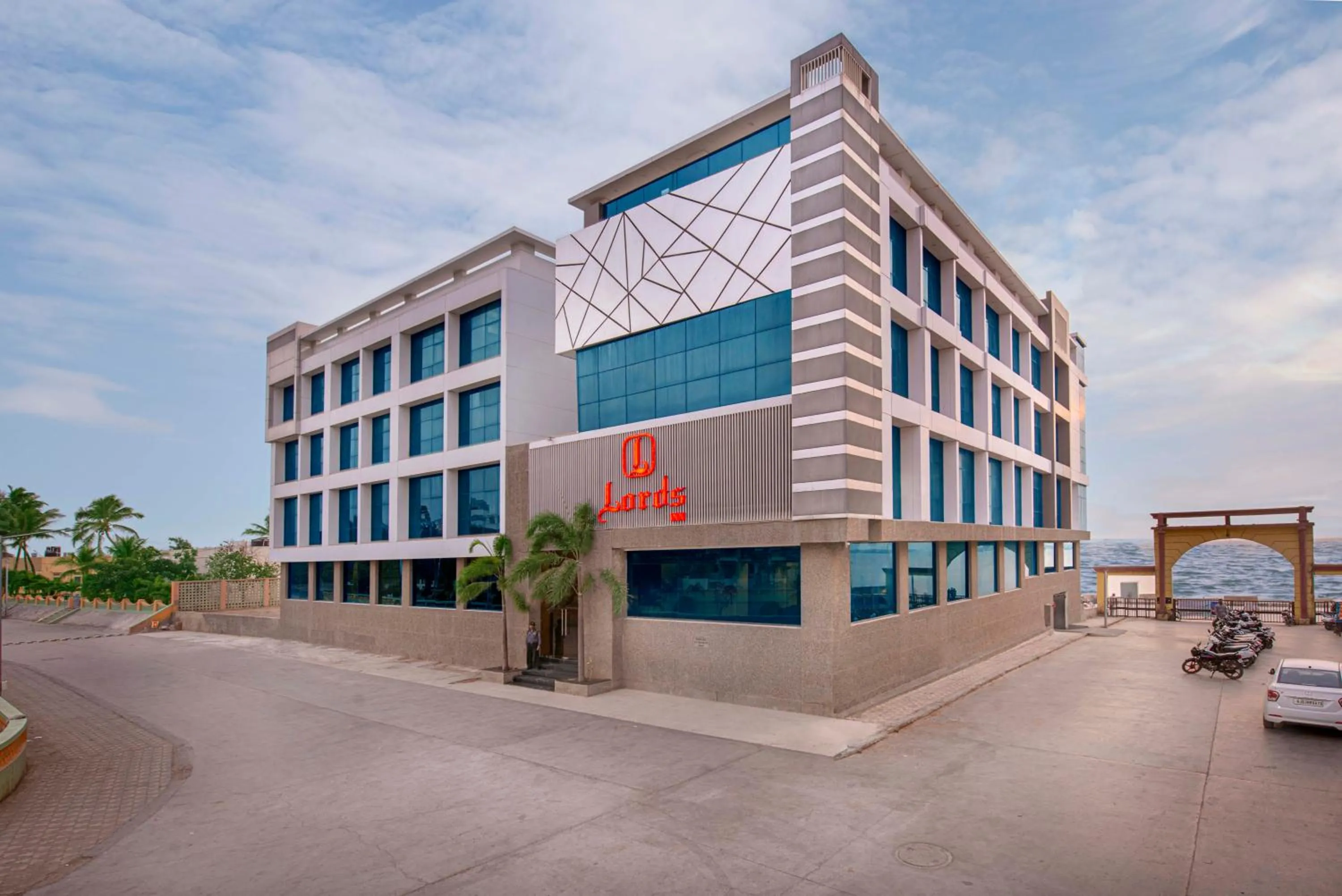 Property building in Lords Inn Porbandar