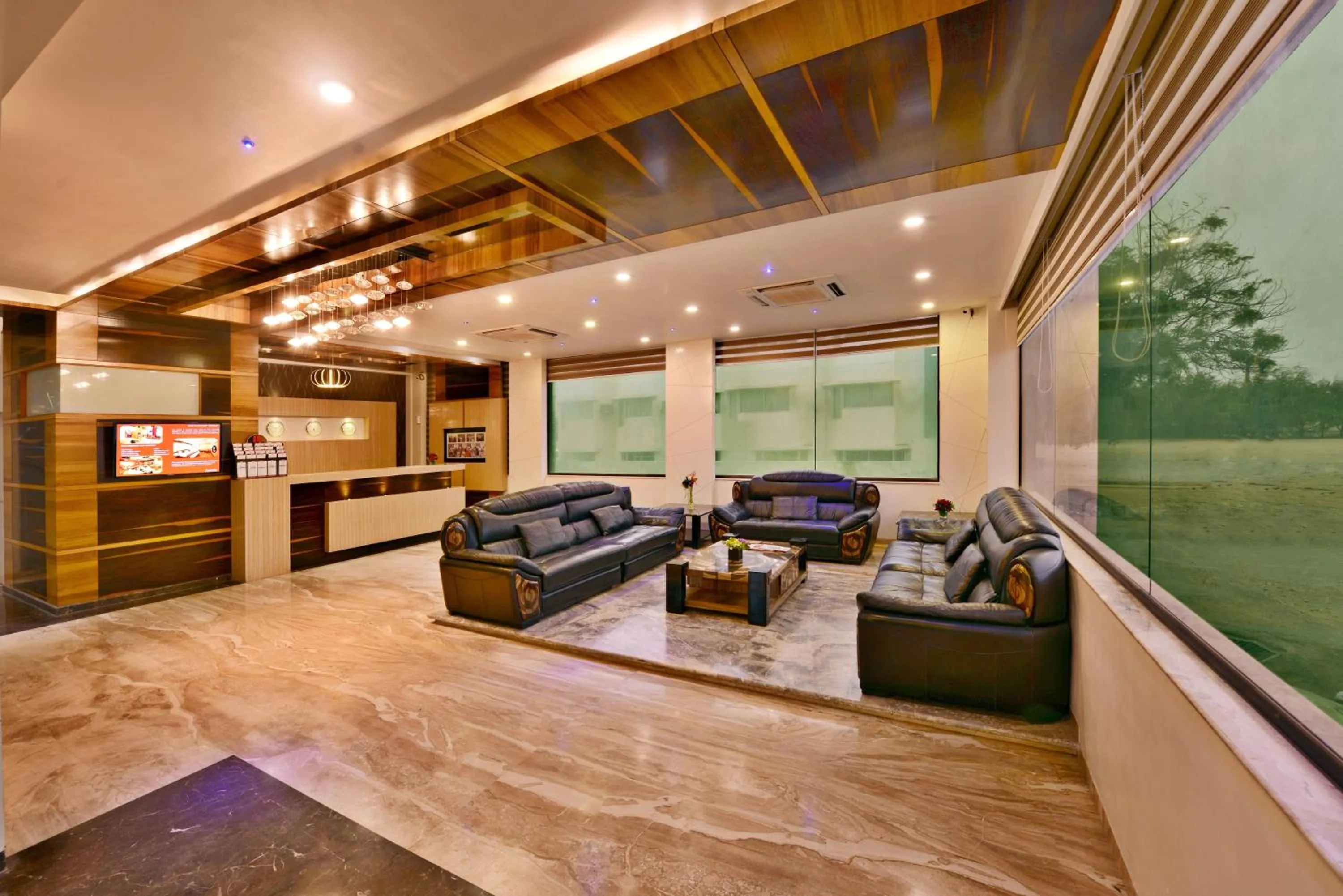 Living room in Lords Inn Porbandar