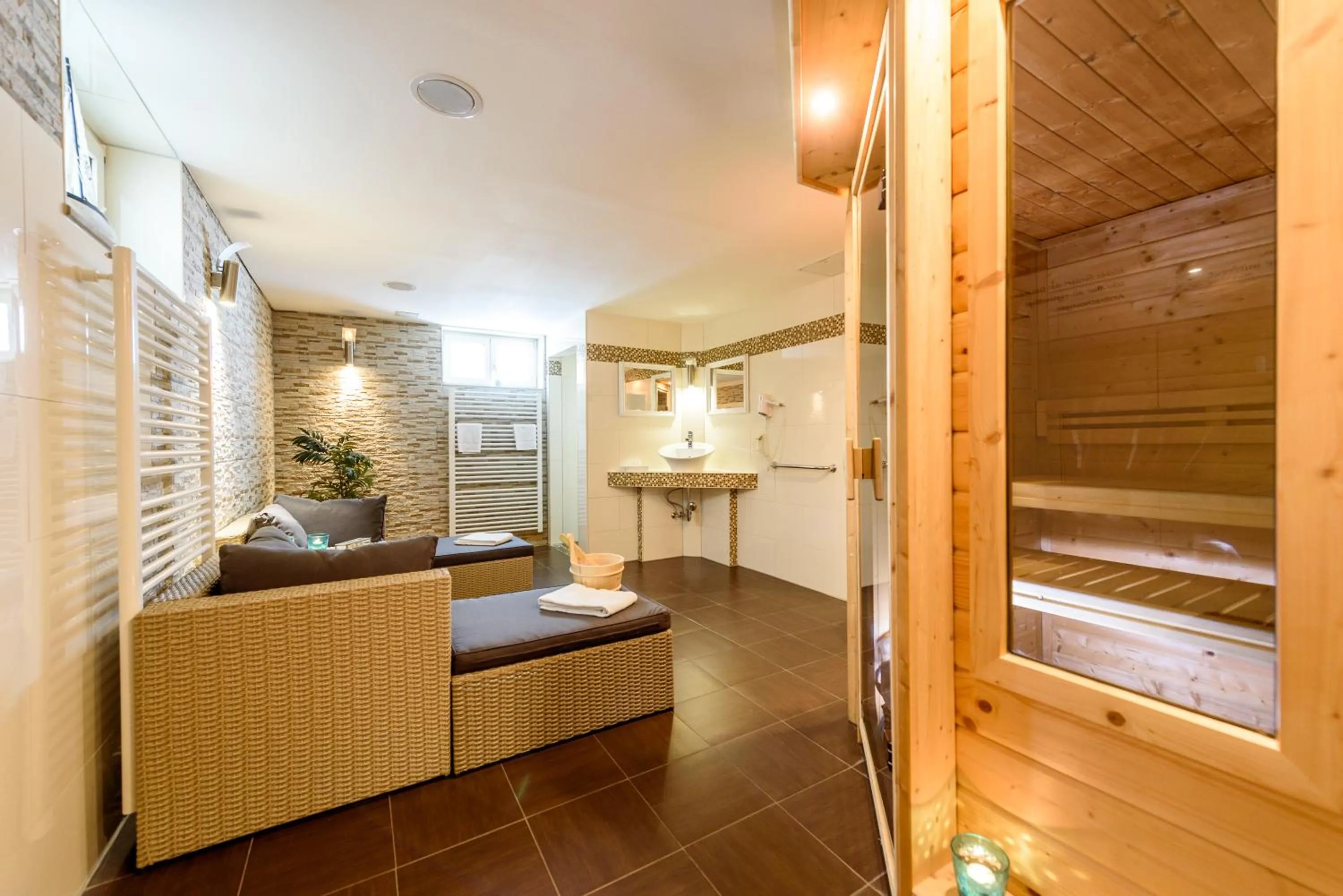 Spa and wellness centre/facilities, Bed in Residenz Hotel Leipzig