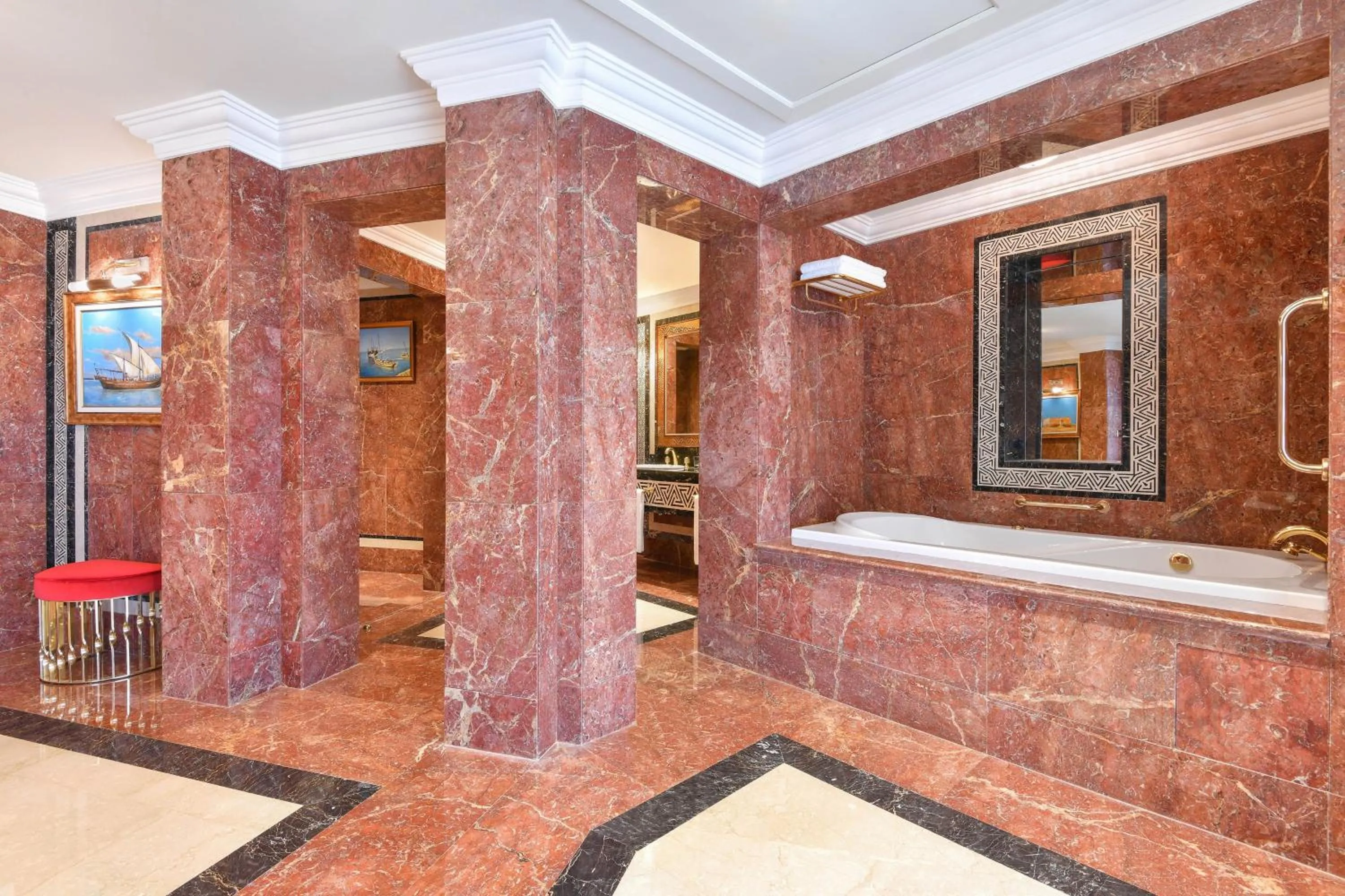 Bathroom in Sheraton Grand Doha Resort & Convention Hotel