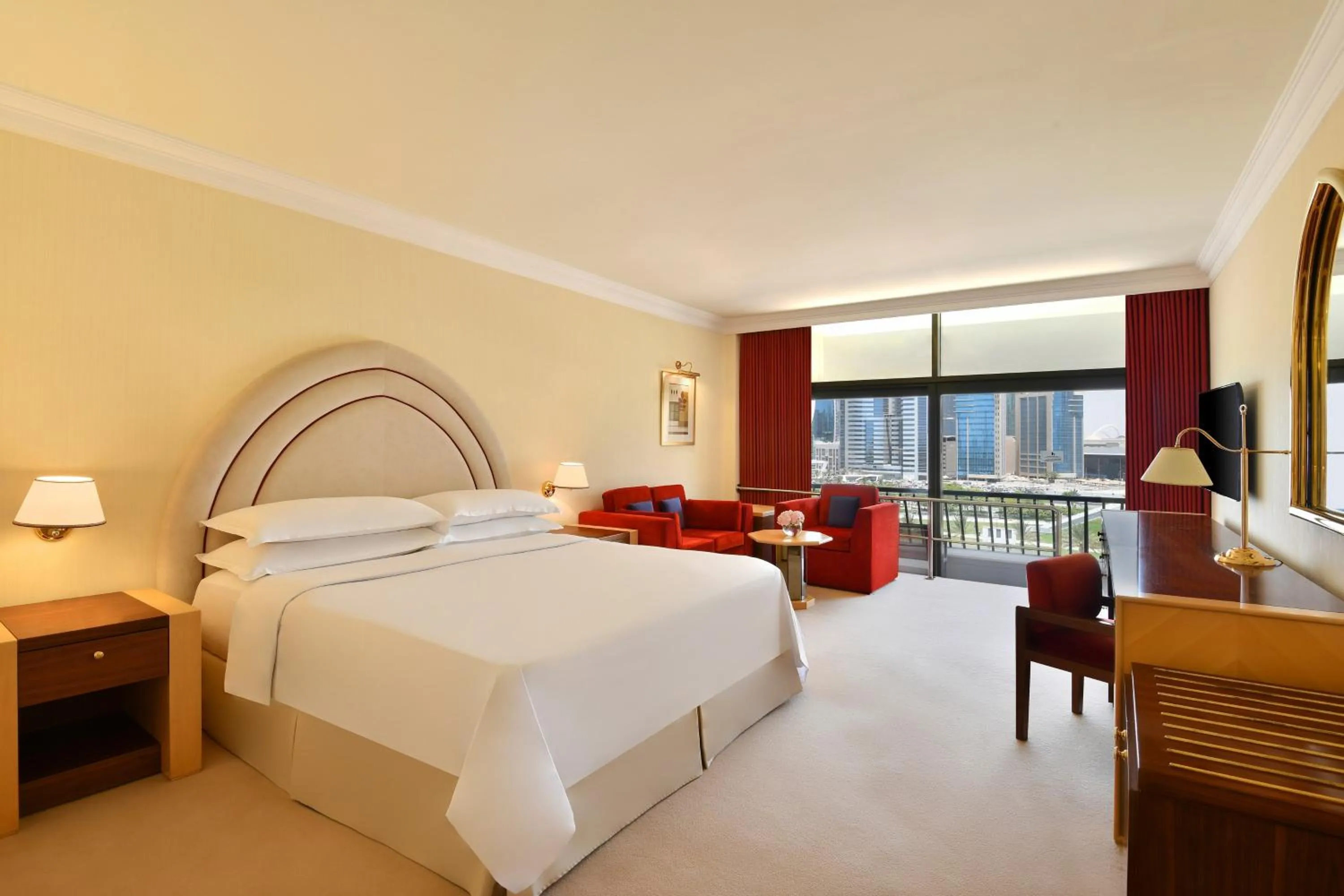 Photo of the whole room, Bed in Sheraton Grand Doha Resort & Convention Hotel