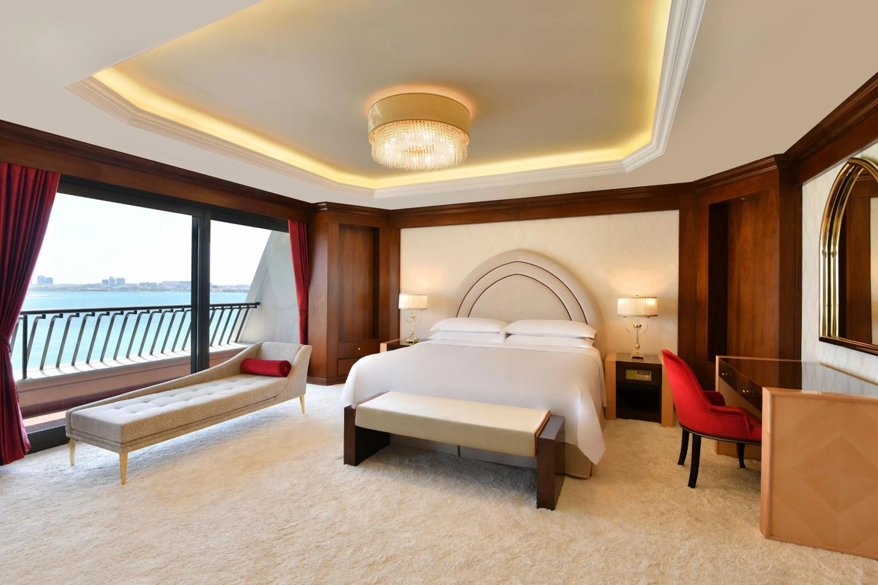 Photo of the whole room, Bed in Sheraton Grand Doha Resort & Convention Hotel