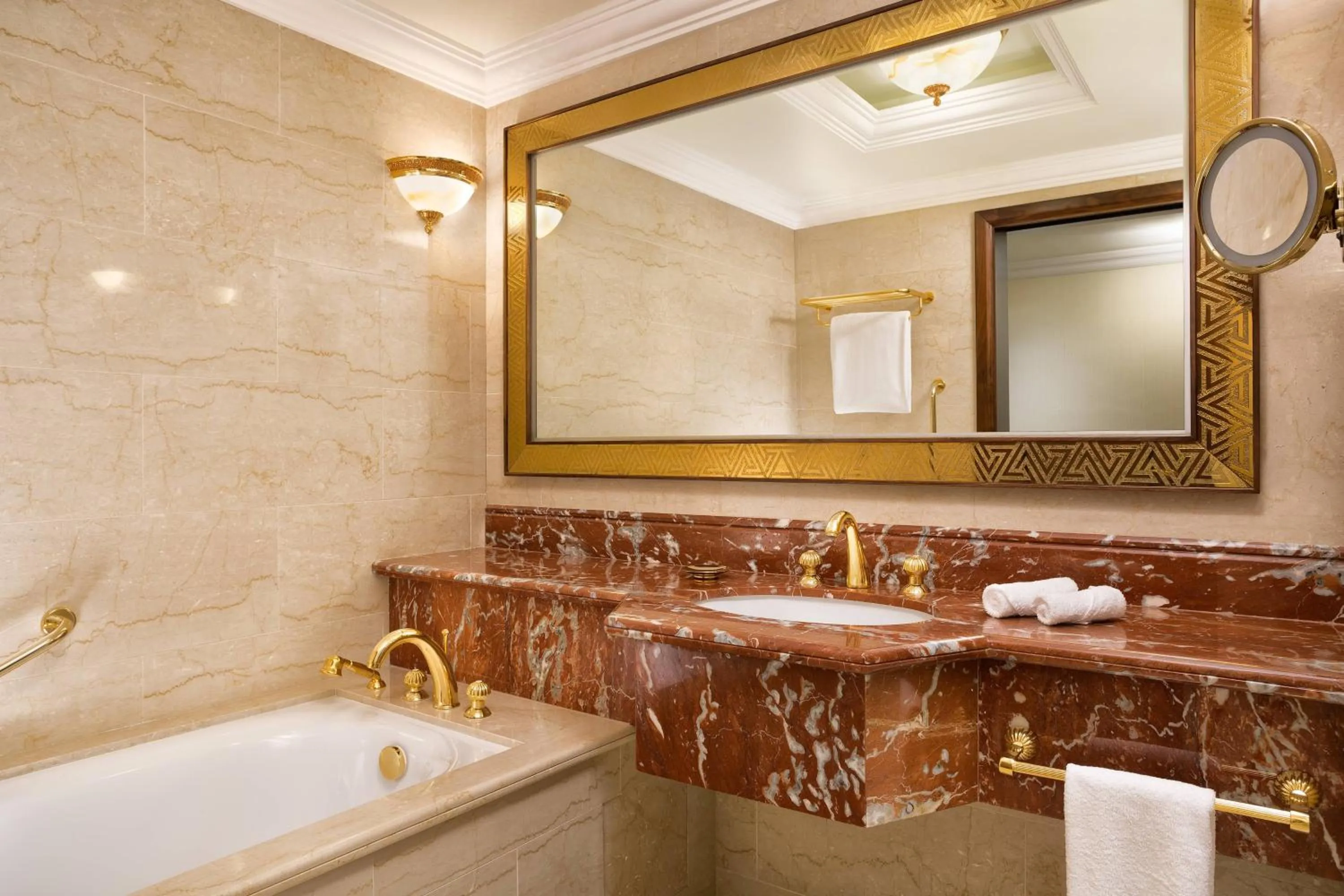 Bathroom in Sheraton Grand Doha Resort & Convention Hotel