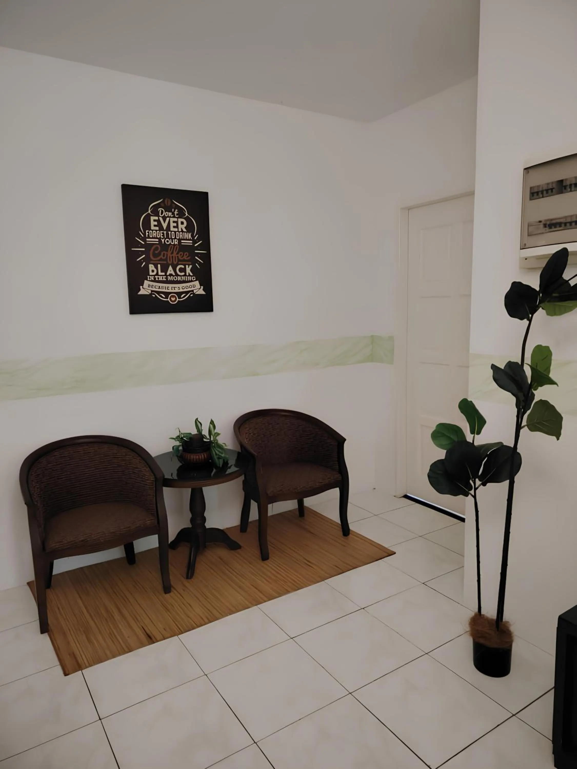 Seating area in Natol Homestay - Kuching Home Penthouse Airport Road