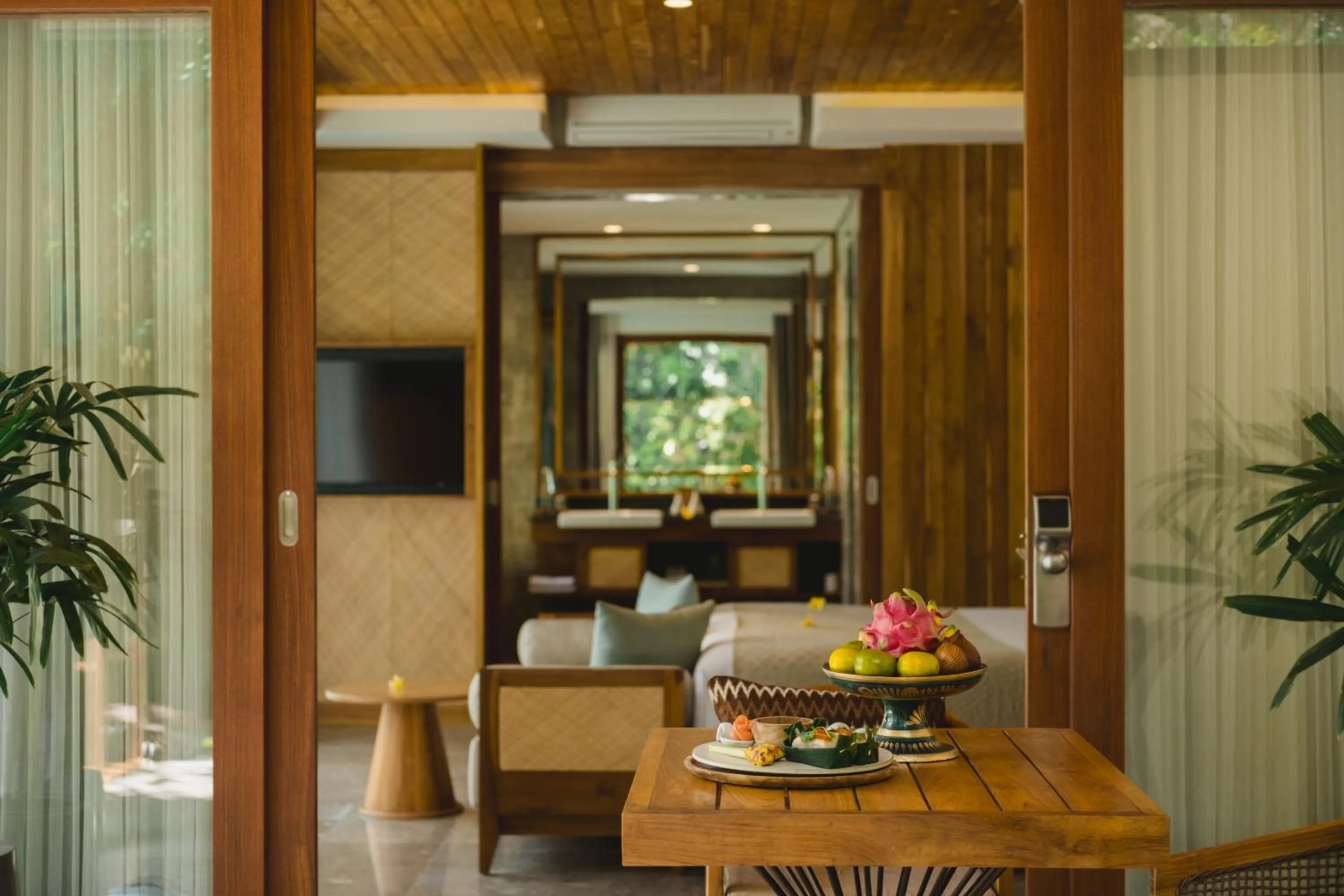 Seating area in Adiwana Suweta