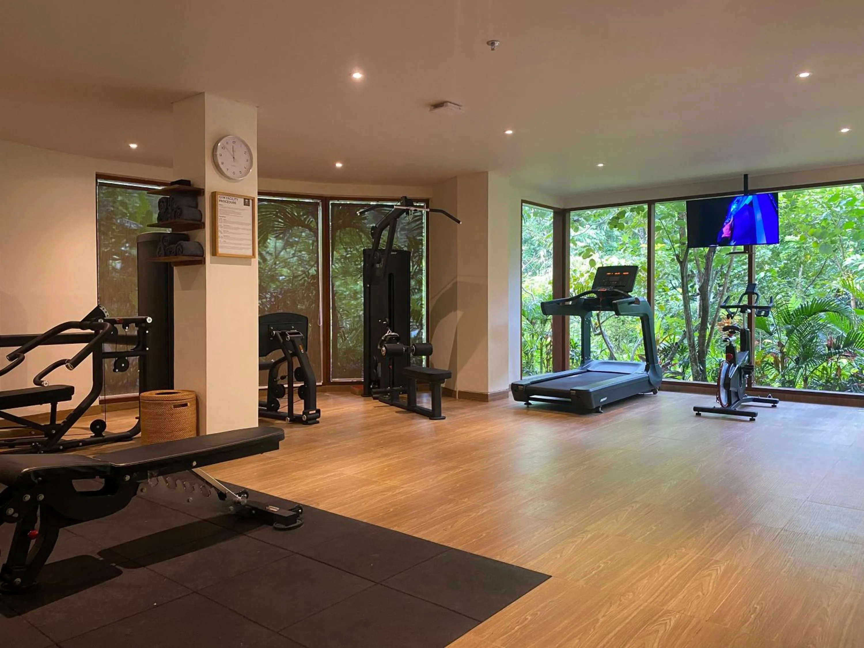 Fitness centre/facilities in Adiwana Suweta