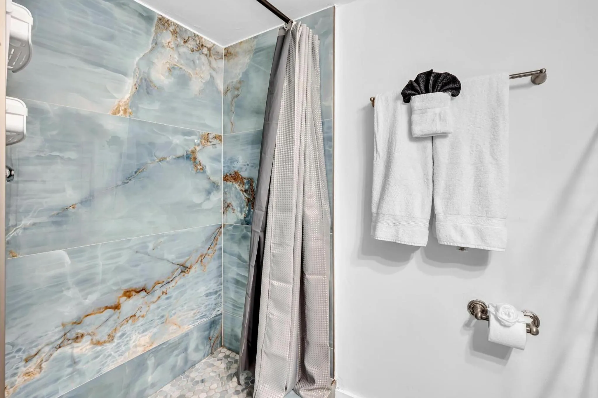 Shower in 1 bedroom in the BEST location in South Beach !