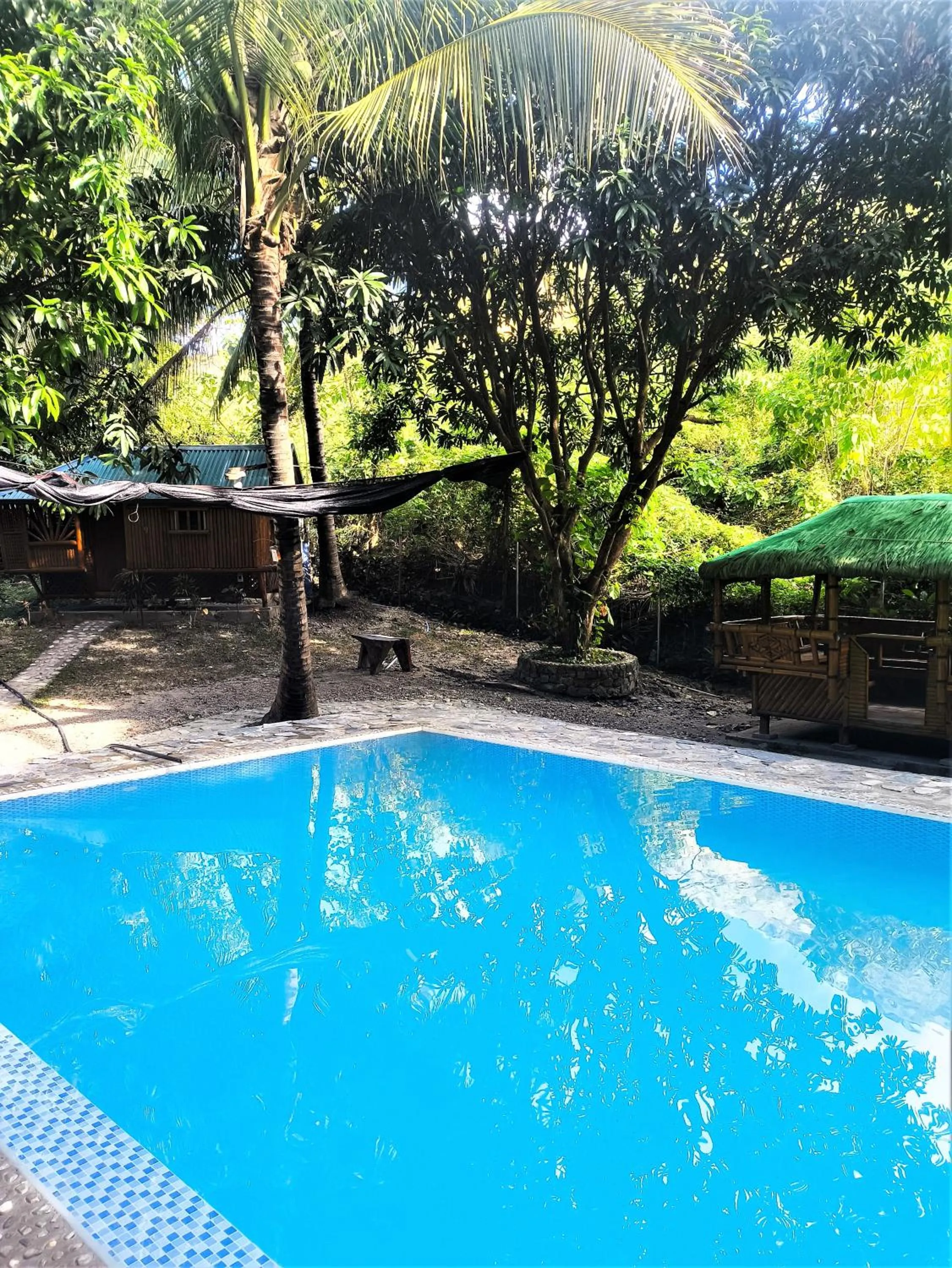 Swimming pool in Rea's Bamboo Resort
