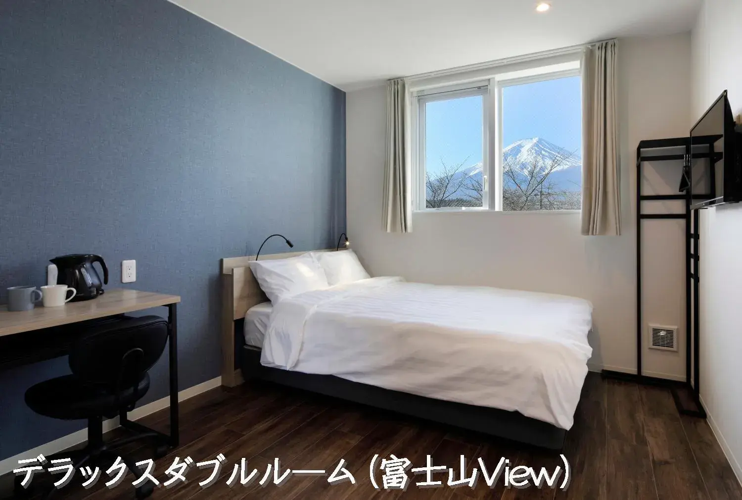 Deluxe Double Room with Mountain View - single occupancy in Megu Fuji 2021 Deluxe Double Room with Mountain View - single occupancy in Megu Fuji 2021