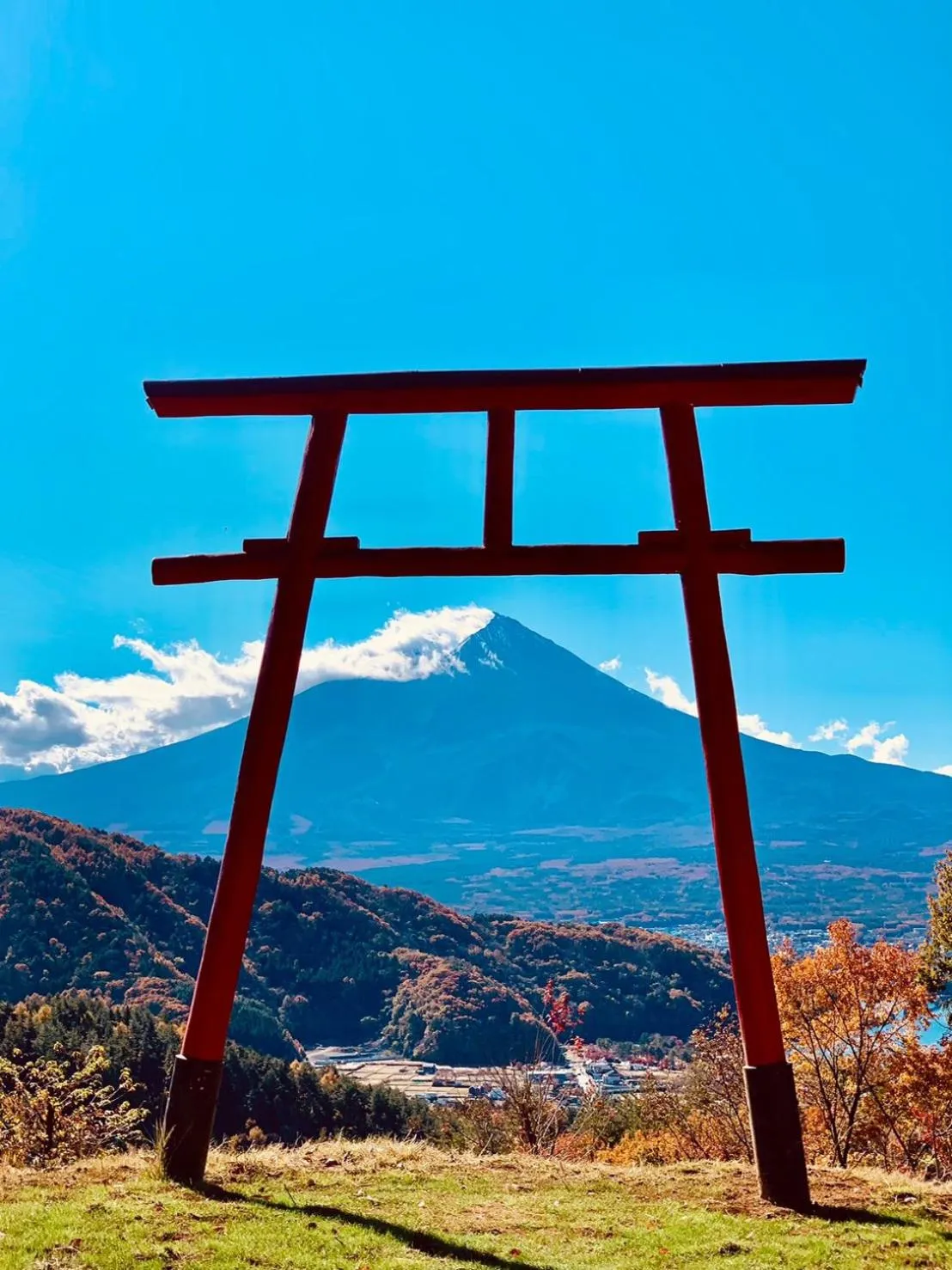Nearby landmark in Megu Fuji 2021