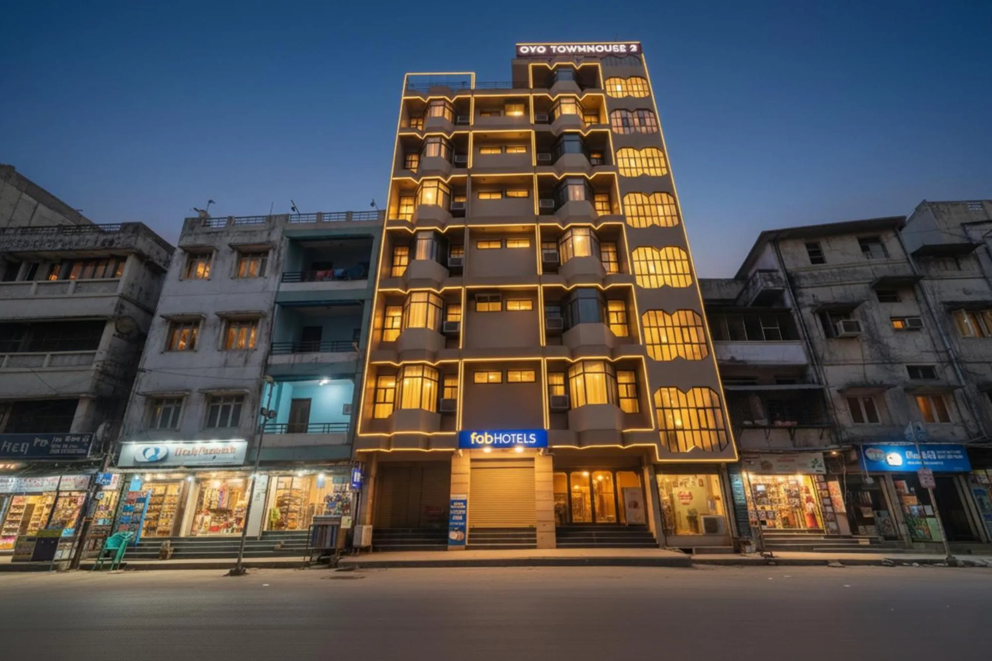 Property building in FabHotel Ashoka Inn