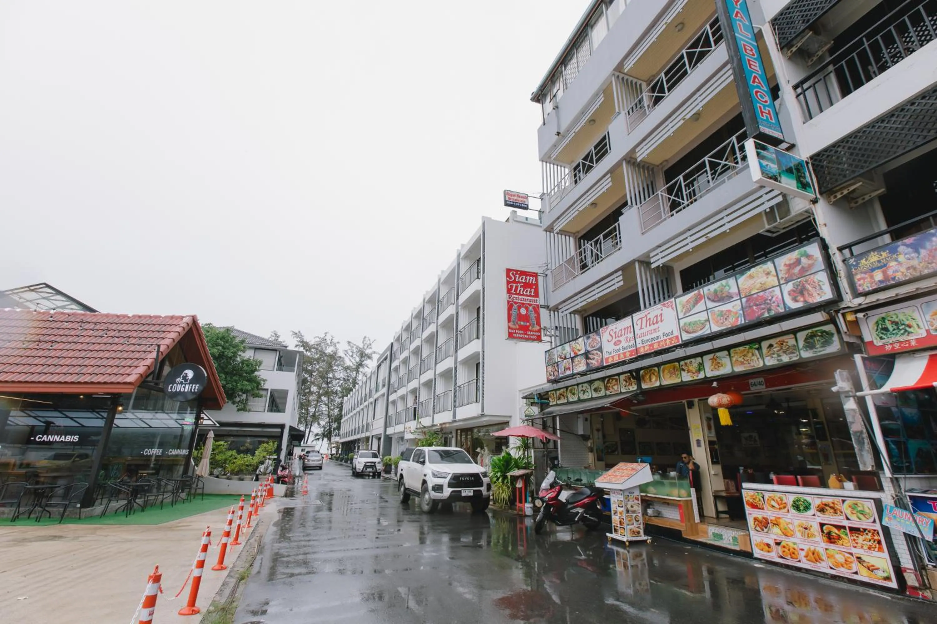 Property building in Royal Beach Residence, Patong Beach
