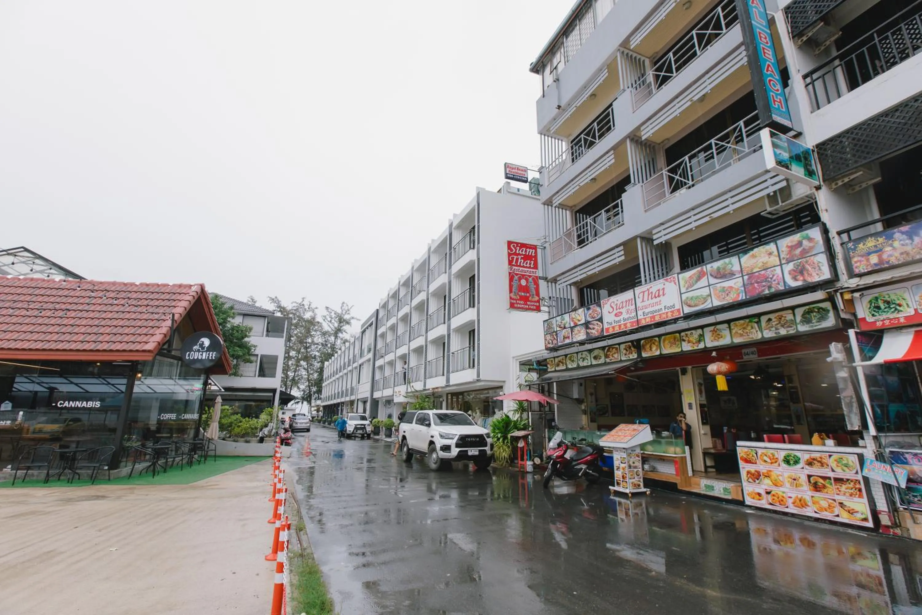 Property building in Royal Beach Residence, Patong Beach