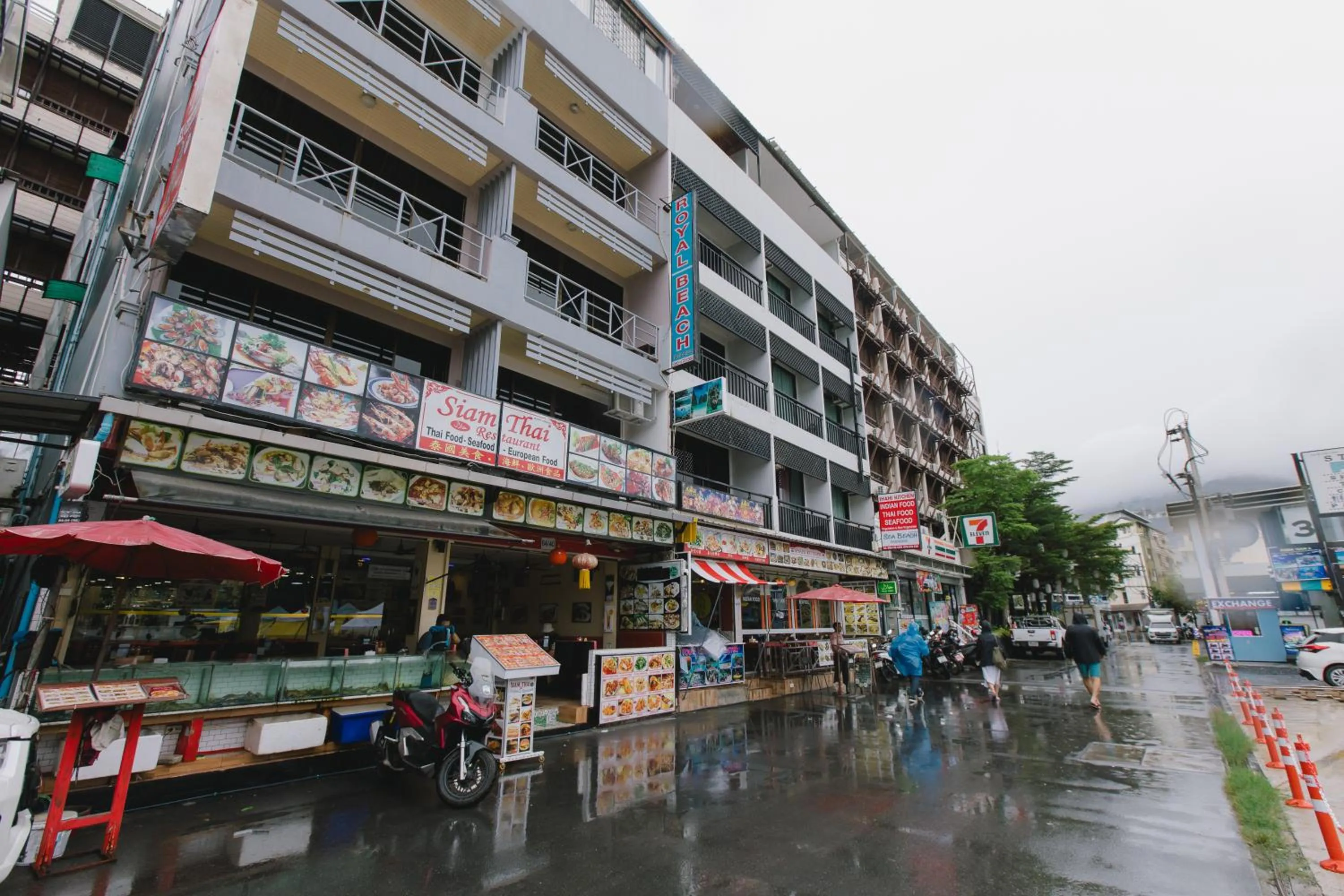 Property building in Royal Beach Residence, Patong Beach