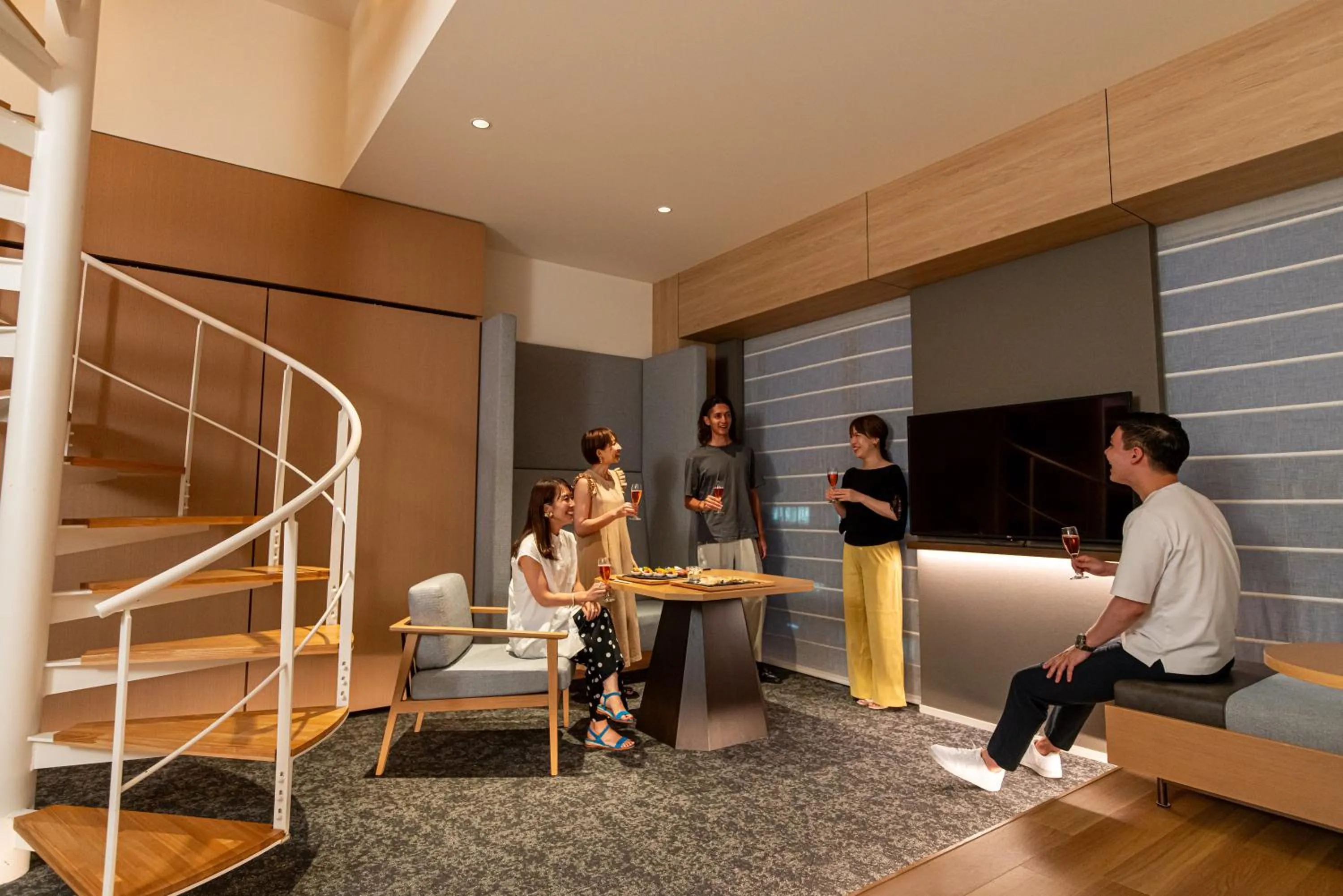 People in Park Hotel Kyoto