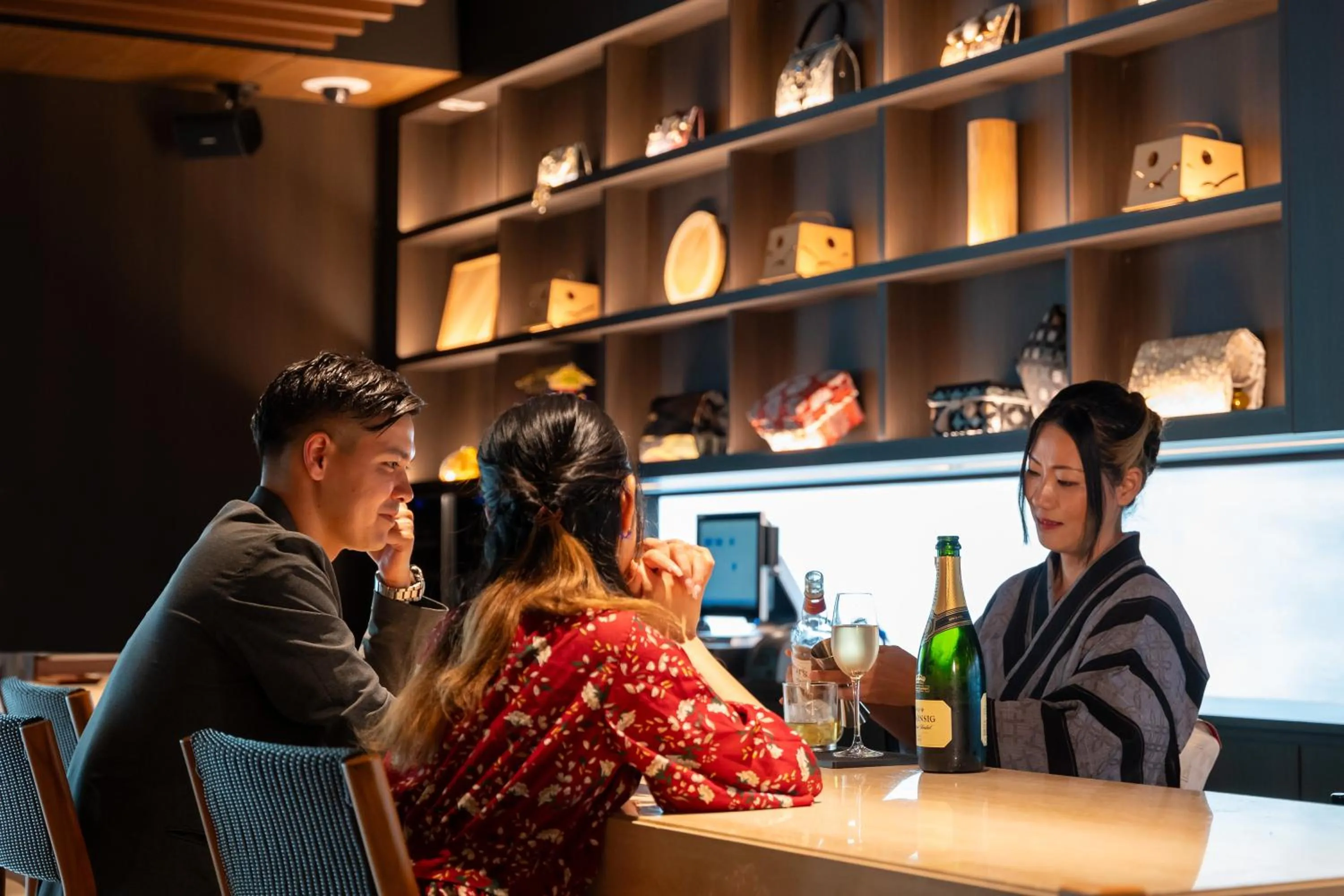 Lounge or bar in Park Hotel Kyoto