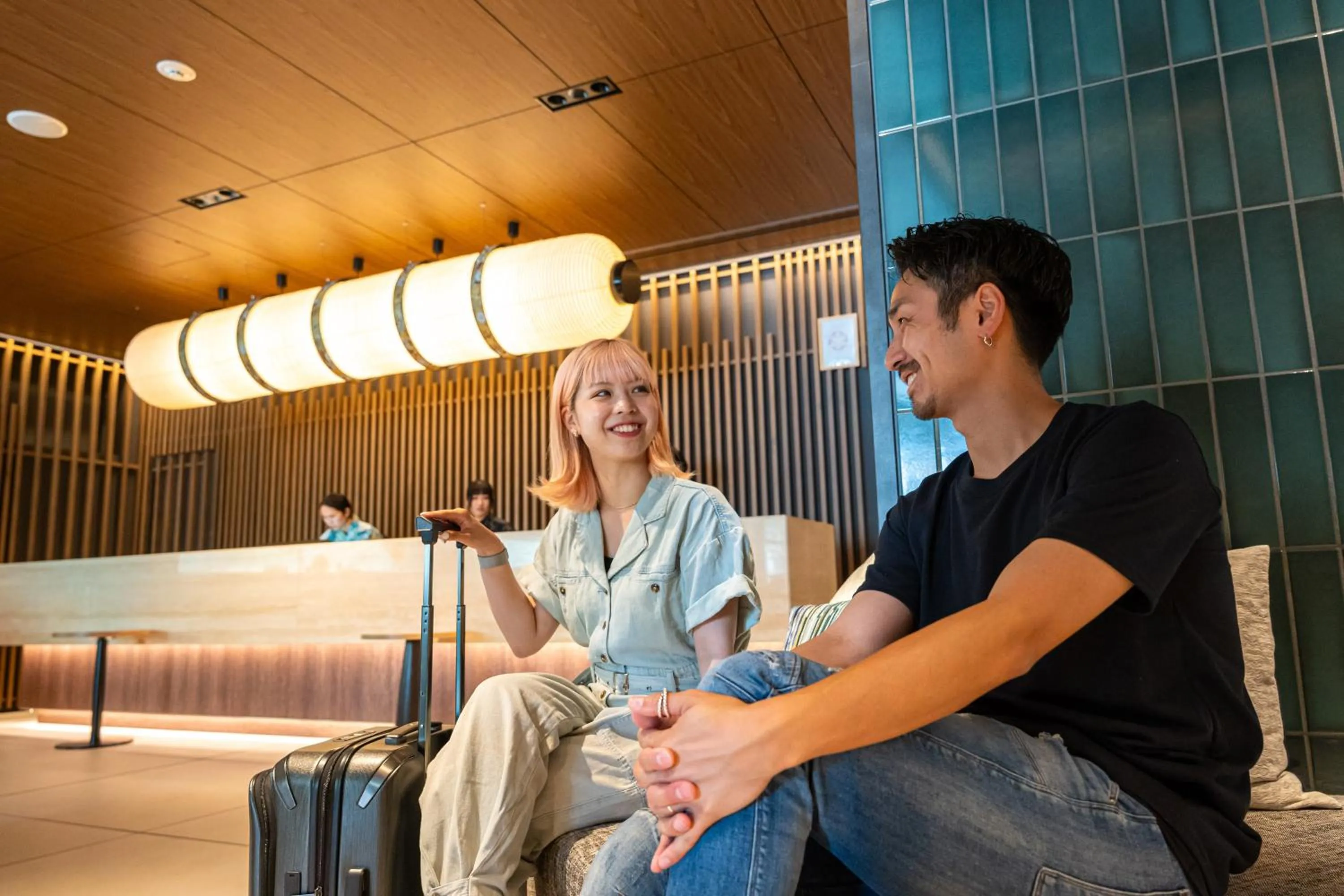 Lobby or reception in Park Hotel Kyoto