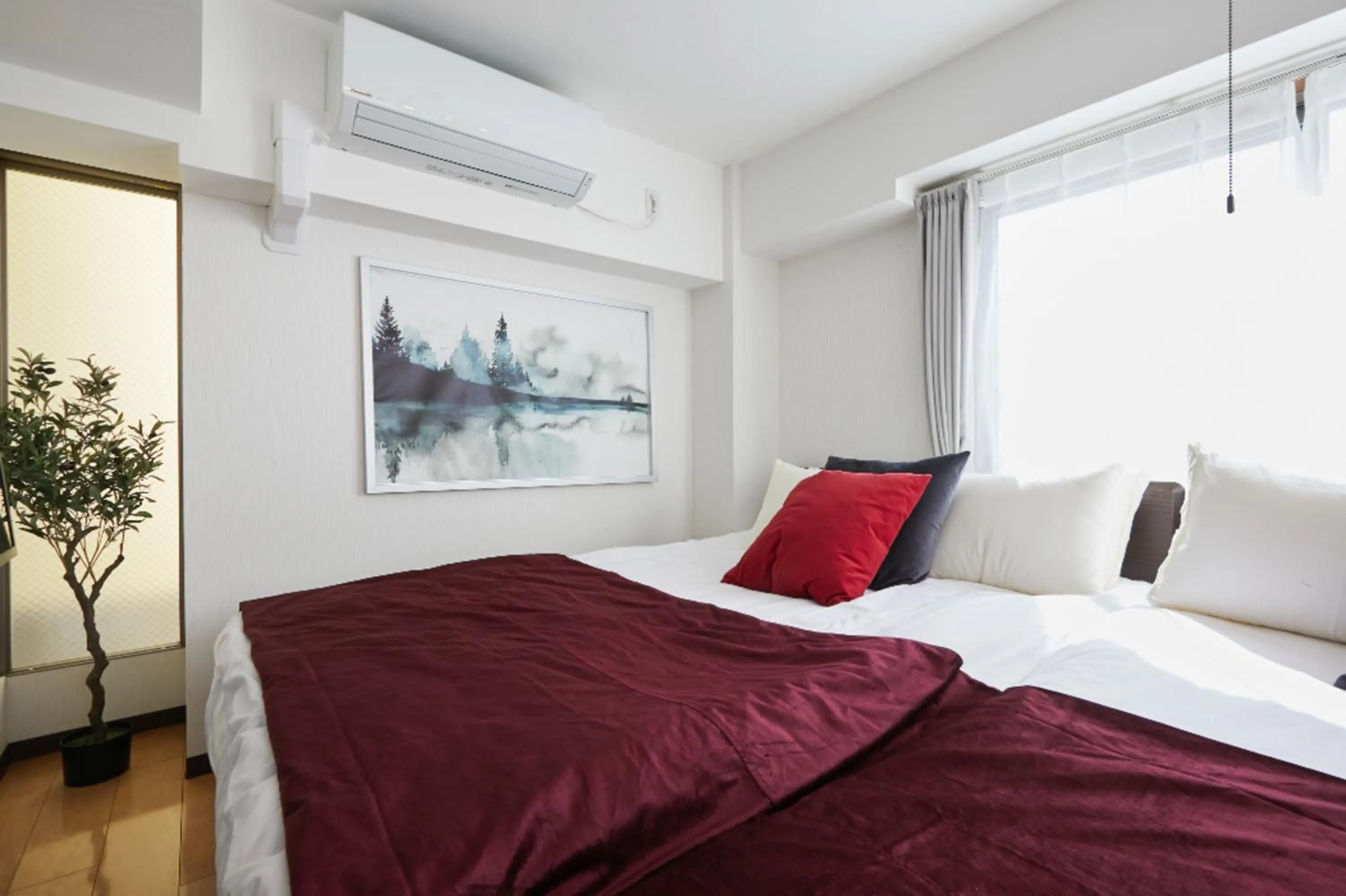 Bed in HOTEL AIS HATAGAYA