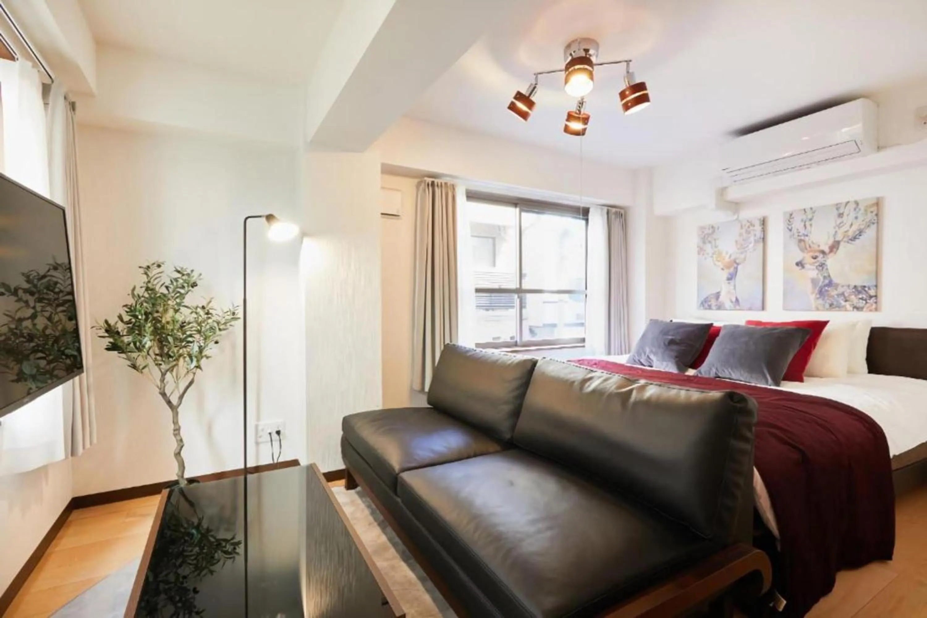 Bed in HOTEL AIS HATAGAYA