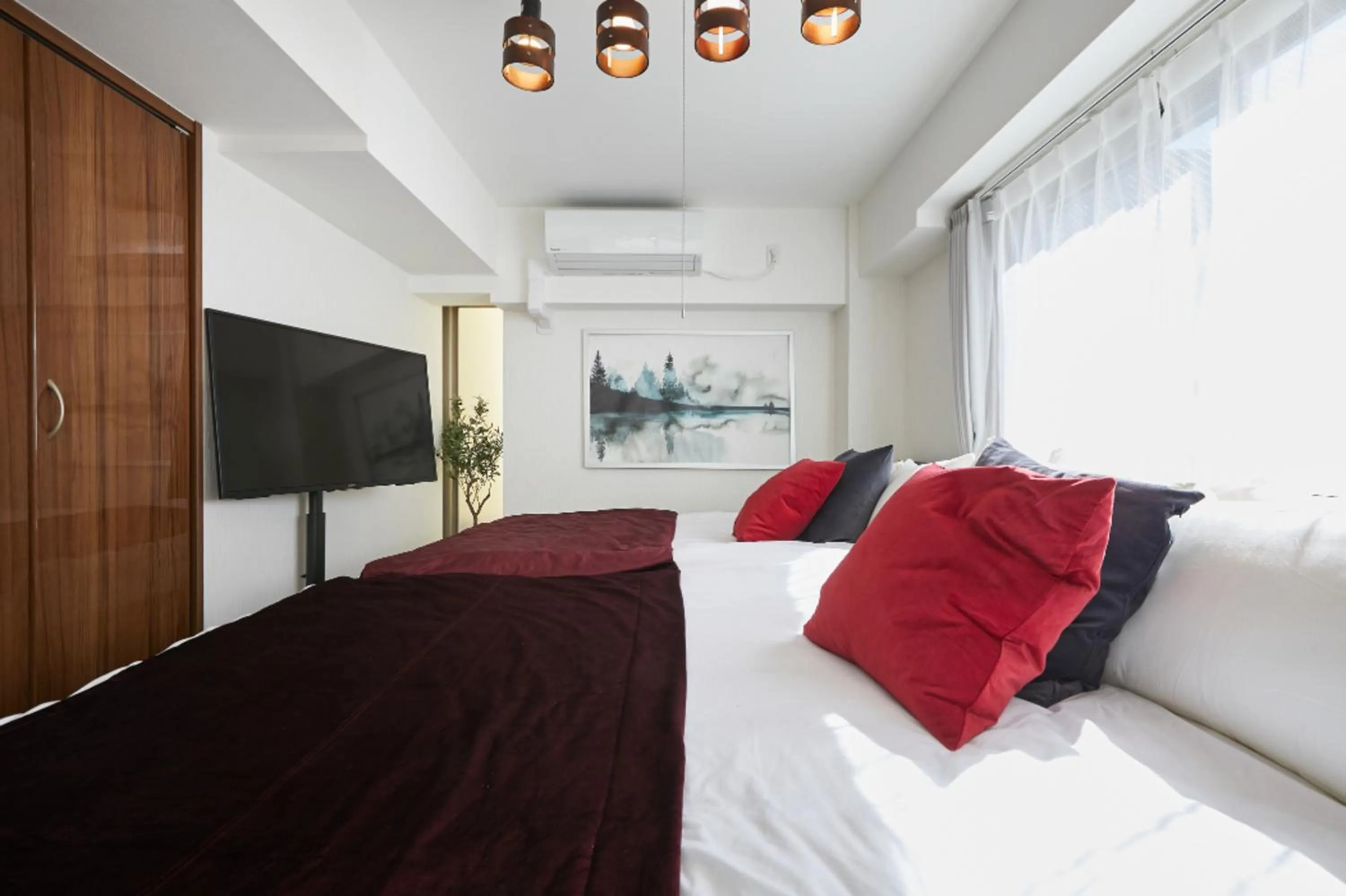 Bed in HOTEL AIS HATAGAYA