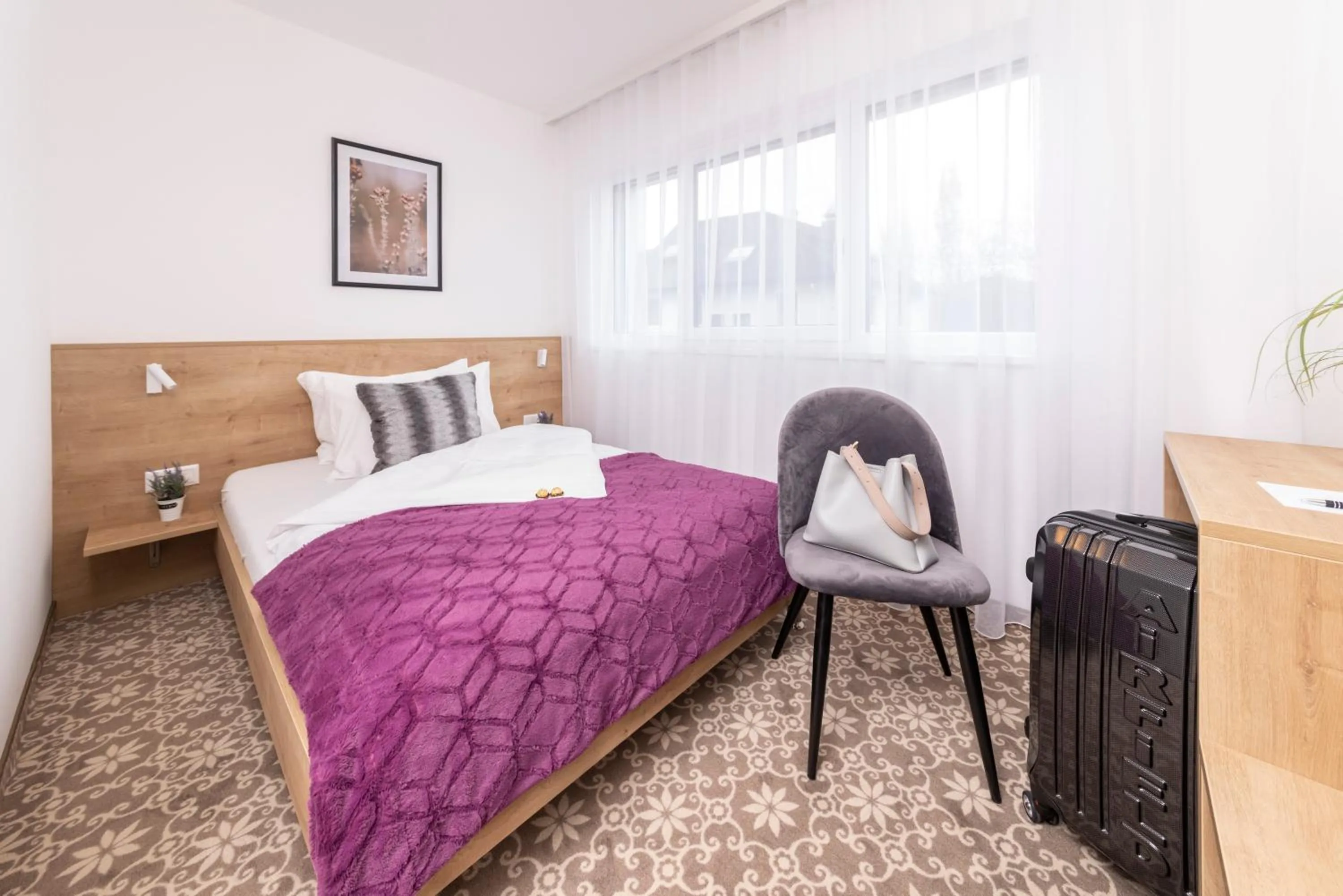 Bed in Haidinger's Boutique Domizil